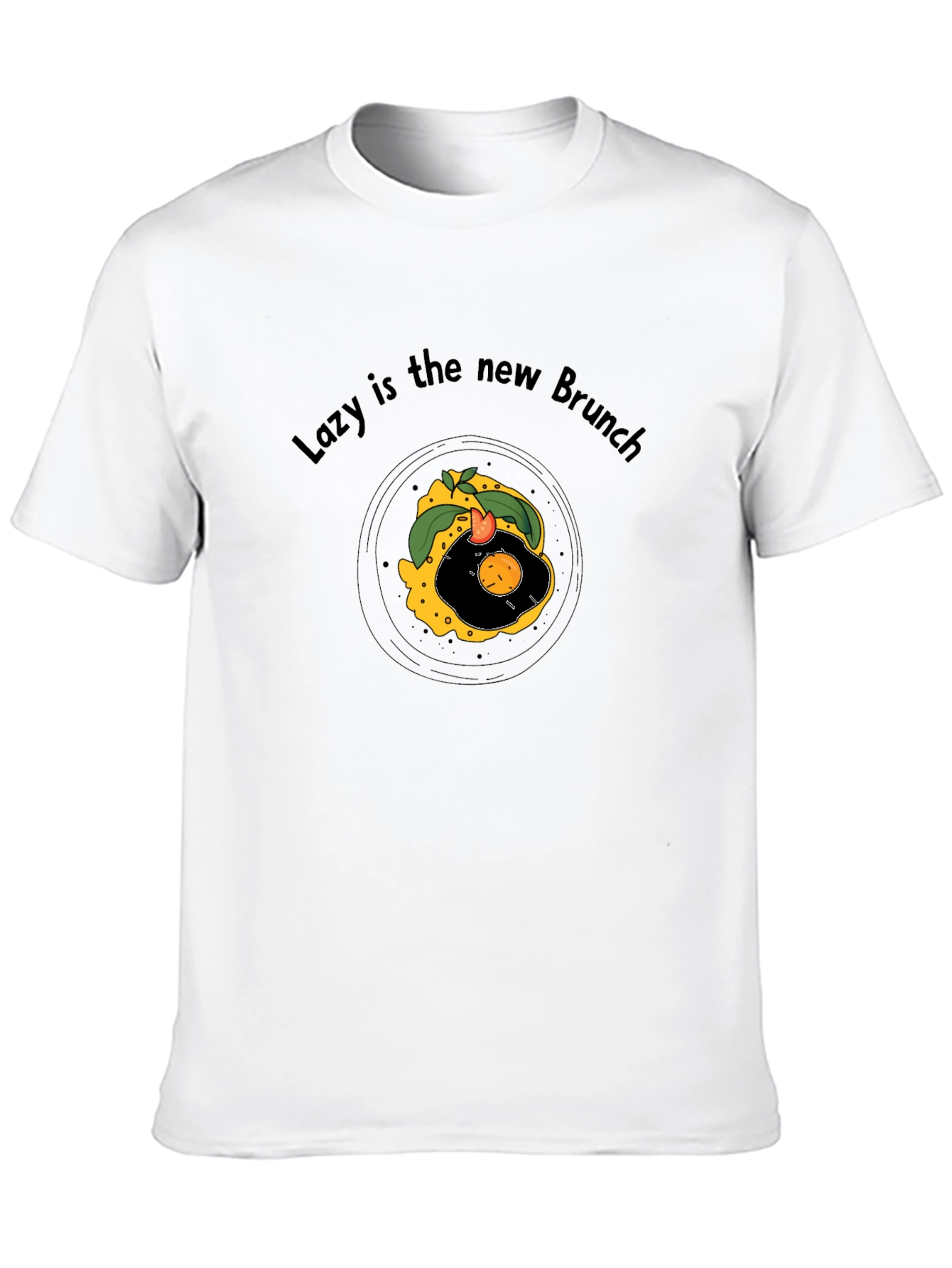 Lazy is the New Brunch Graphic T-Shirt