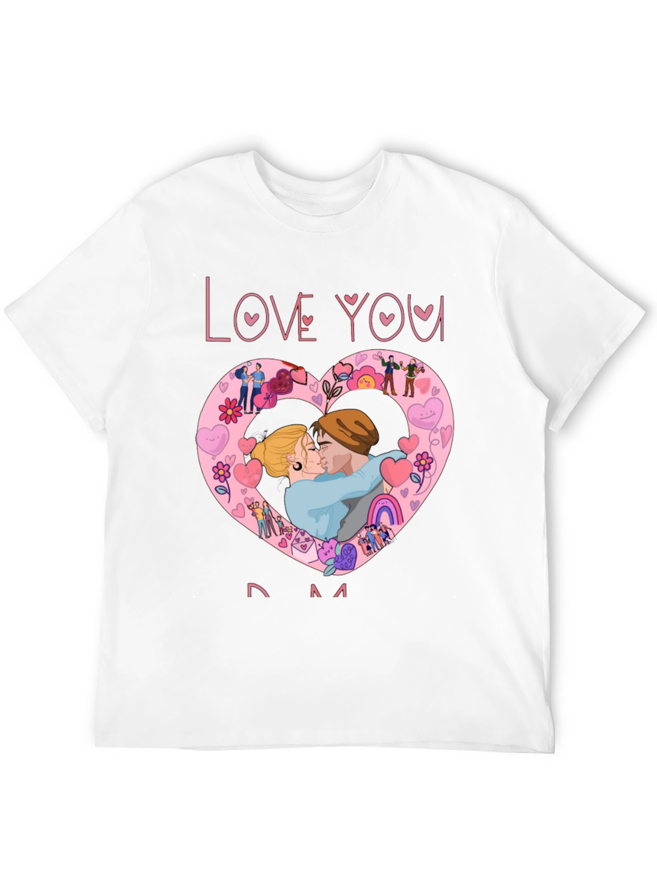 Love You Mom Graphic T-Shirt