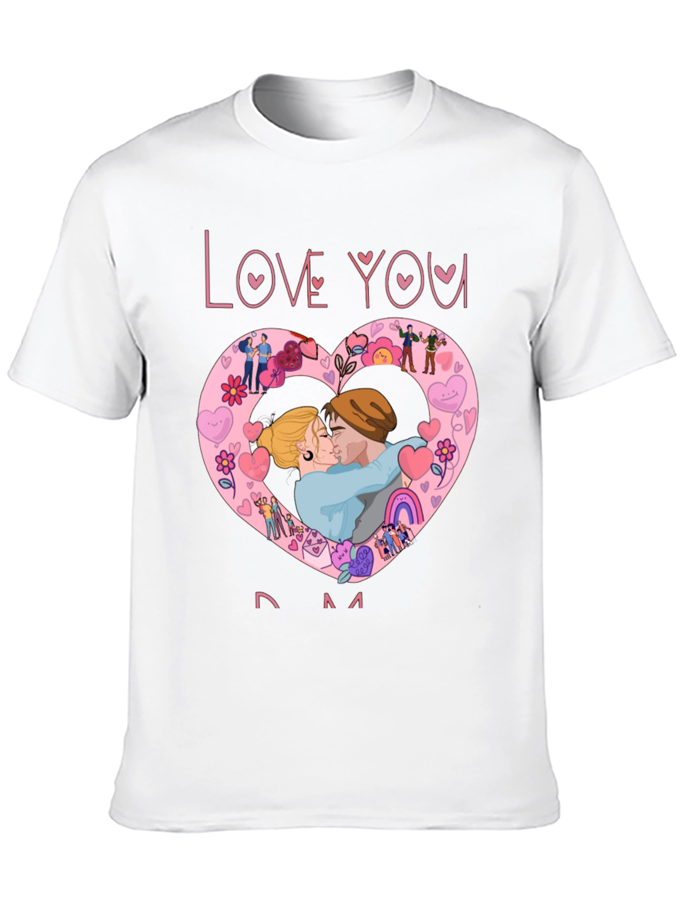 Love You Mom Graphic T-Shirt