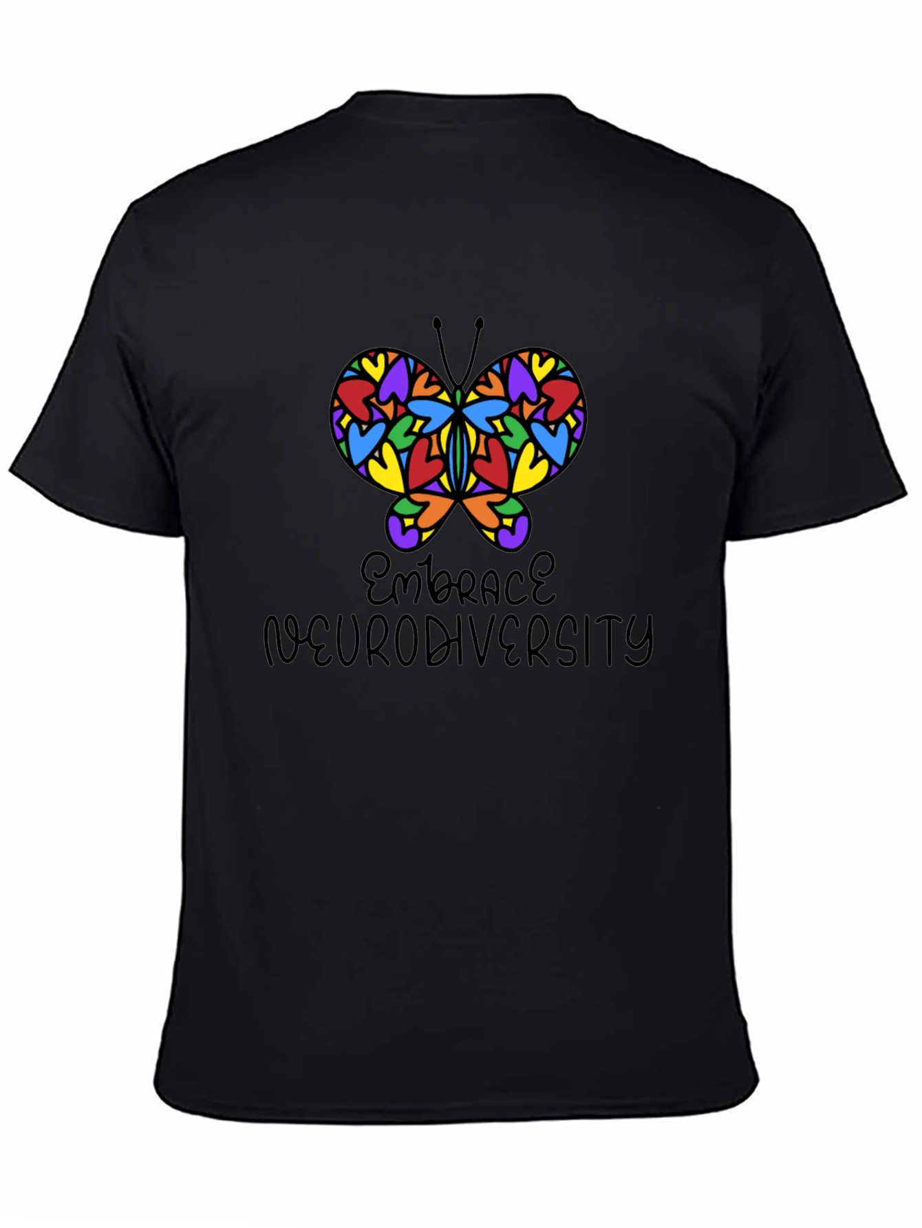 Embrace Neurodiversity Butterfly Graphic Tee