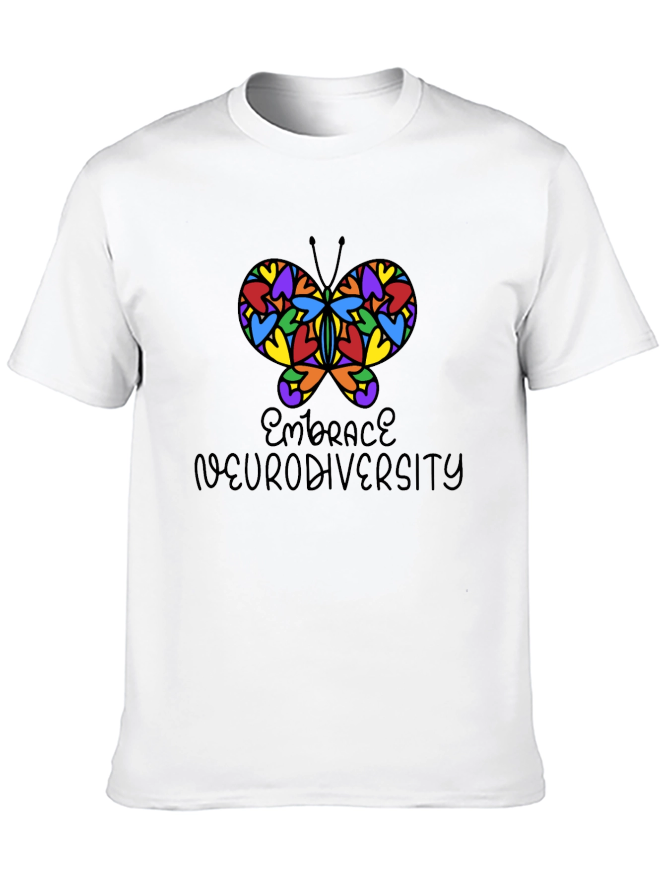 Embrace Neurodiversity Butterfly Graphic Tee