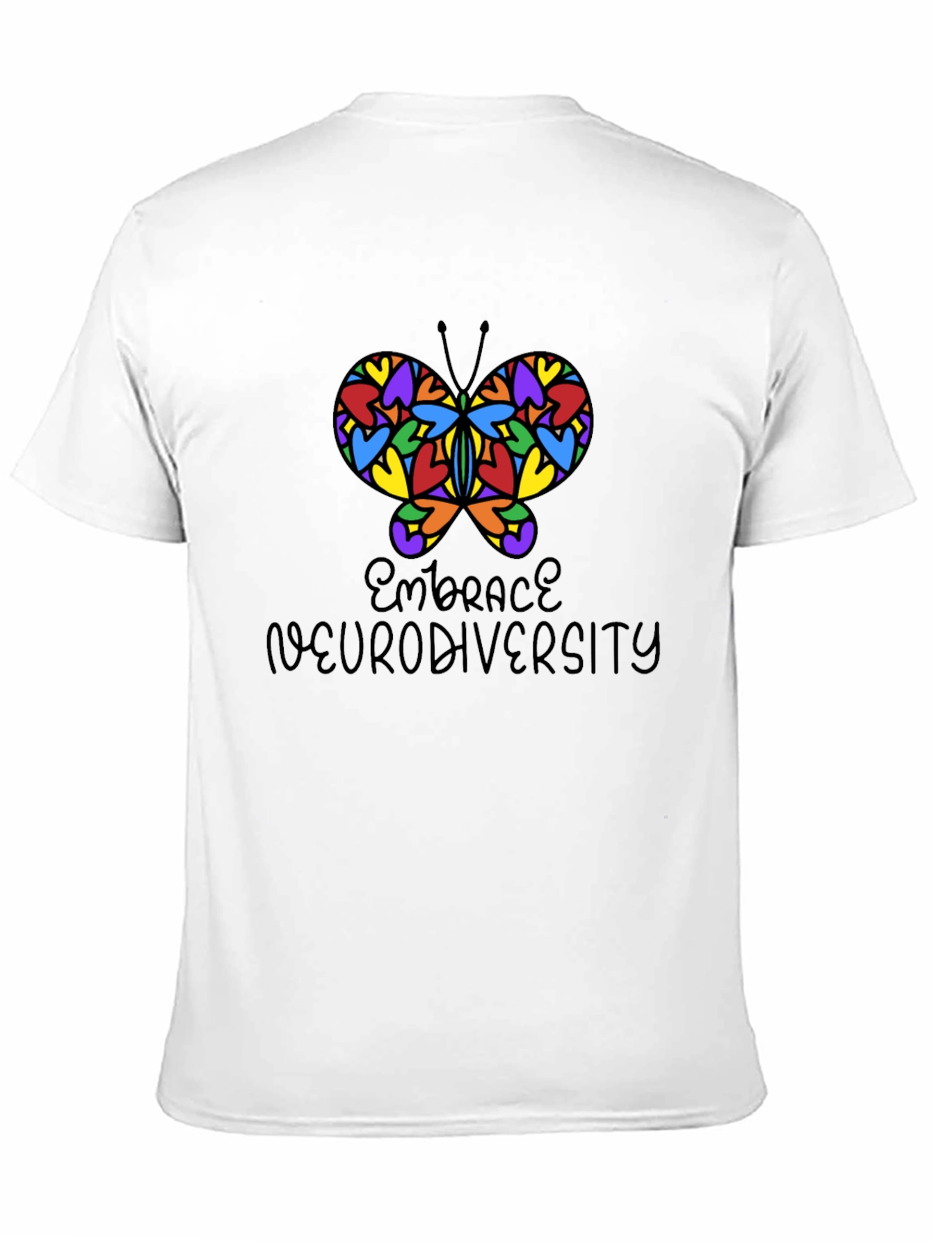 Embrace Neurodiversity Butterfly Graphic Tee