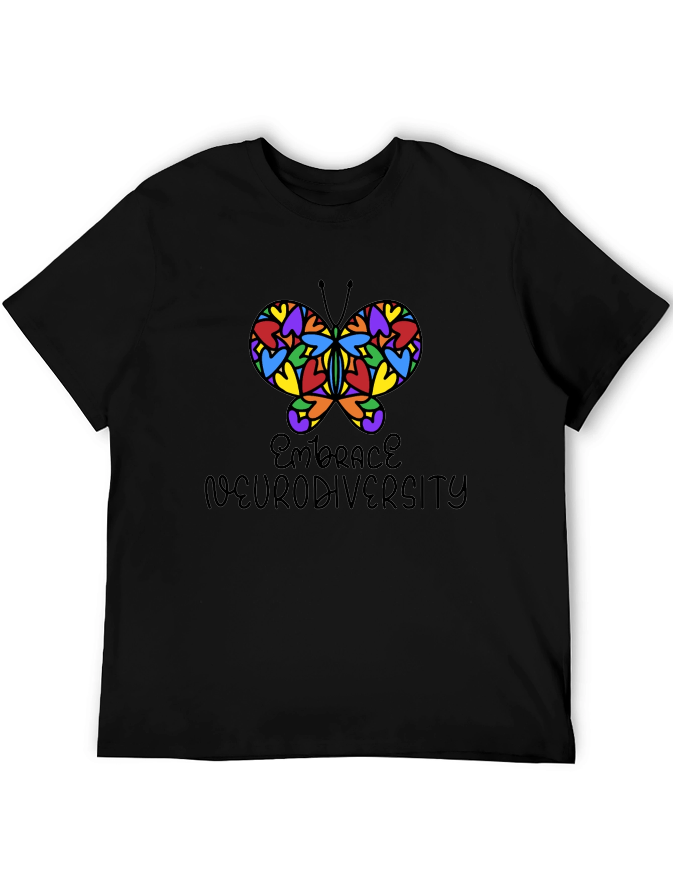 Embrace Neurodiversity Butterfly Graphic Tee