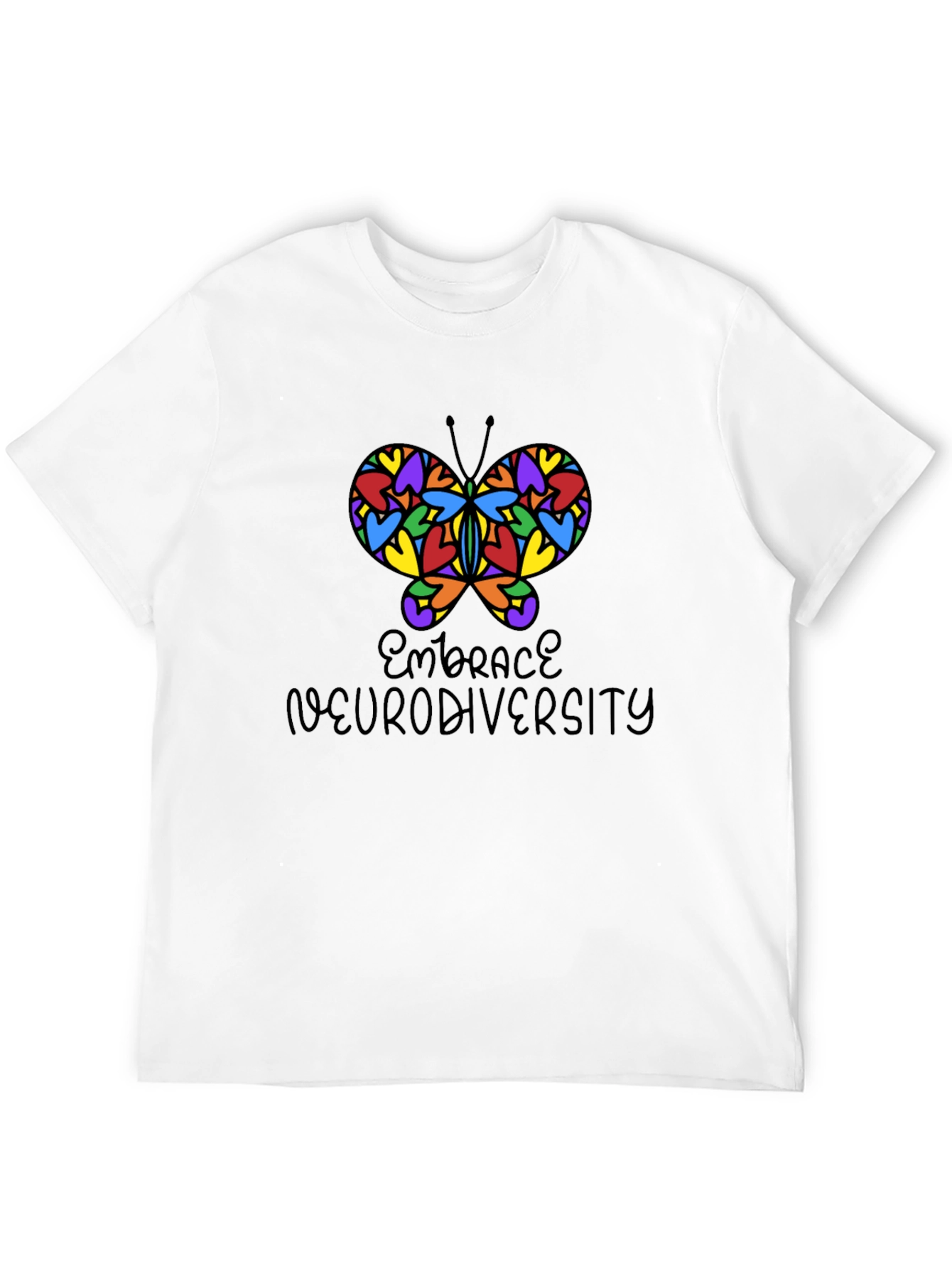 Embrace Neurodiversity Butterfly Graphic Tee