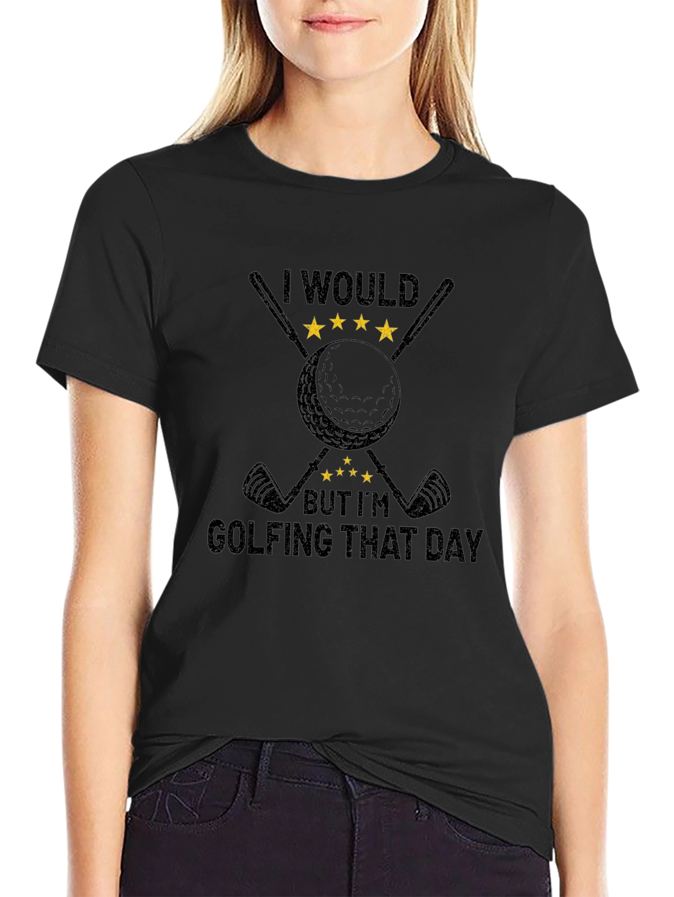 Golfing Day Tee: I Would But Im Golfing T-Shirt