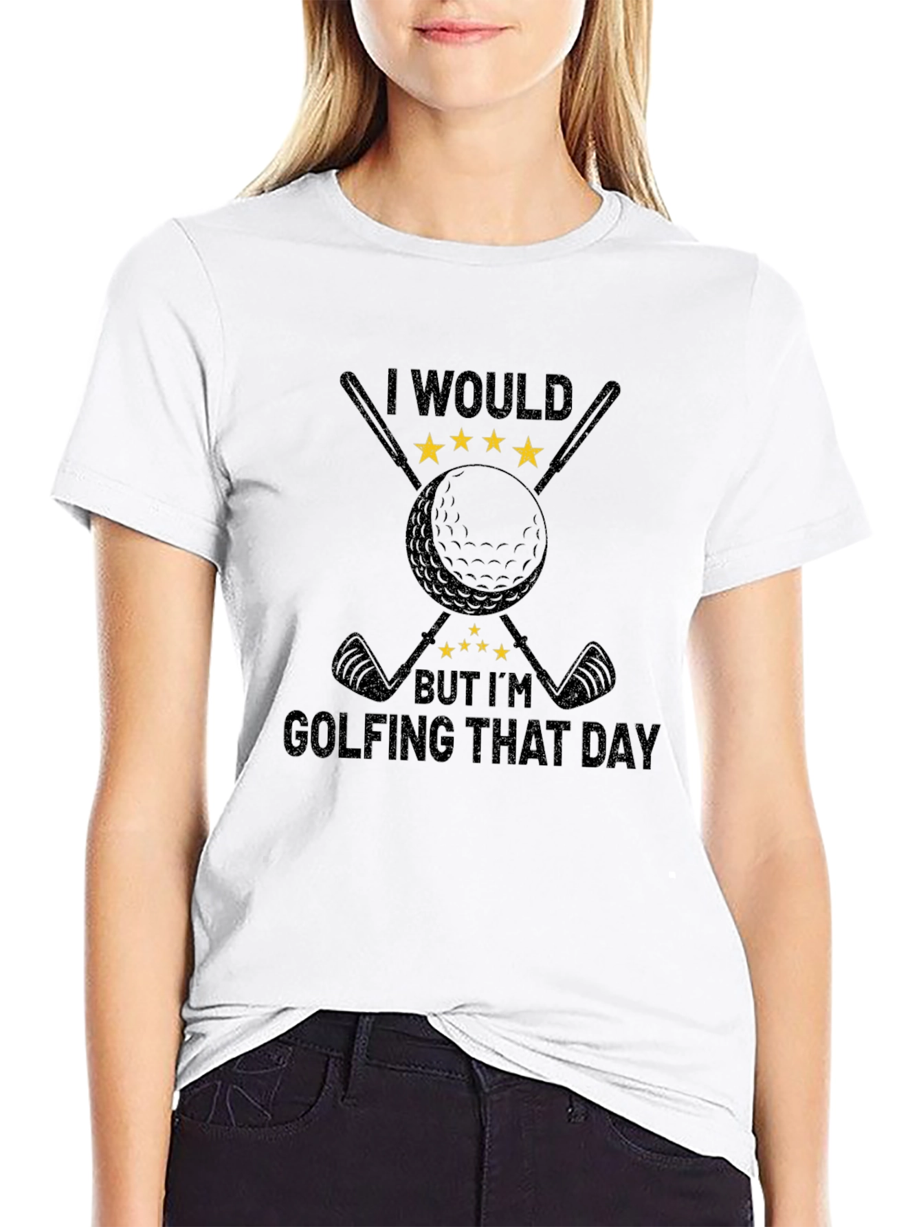 Golfing Day Tee: I Would But Im Golfing T-Shirt