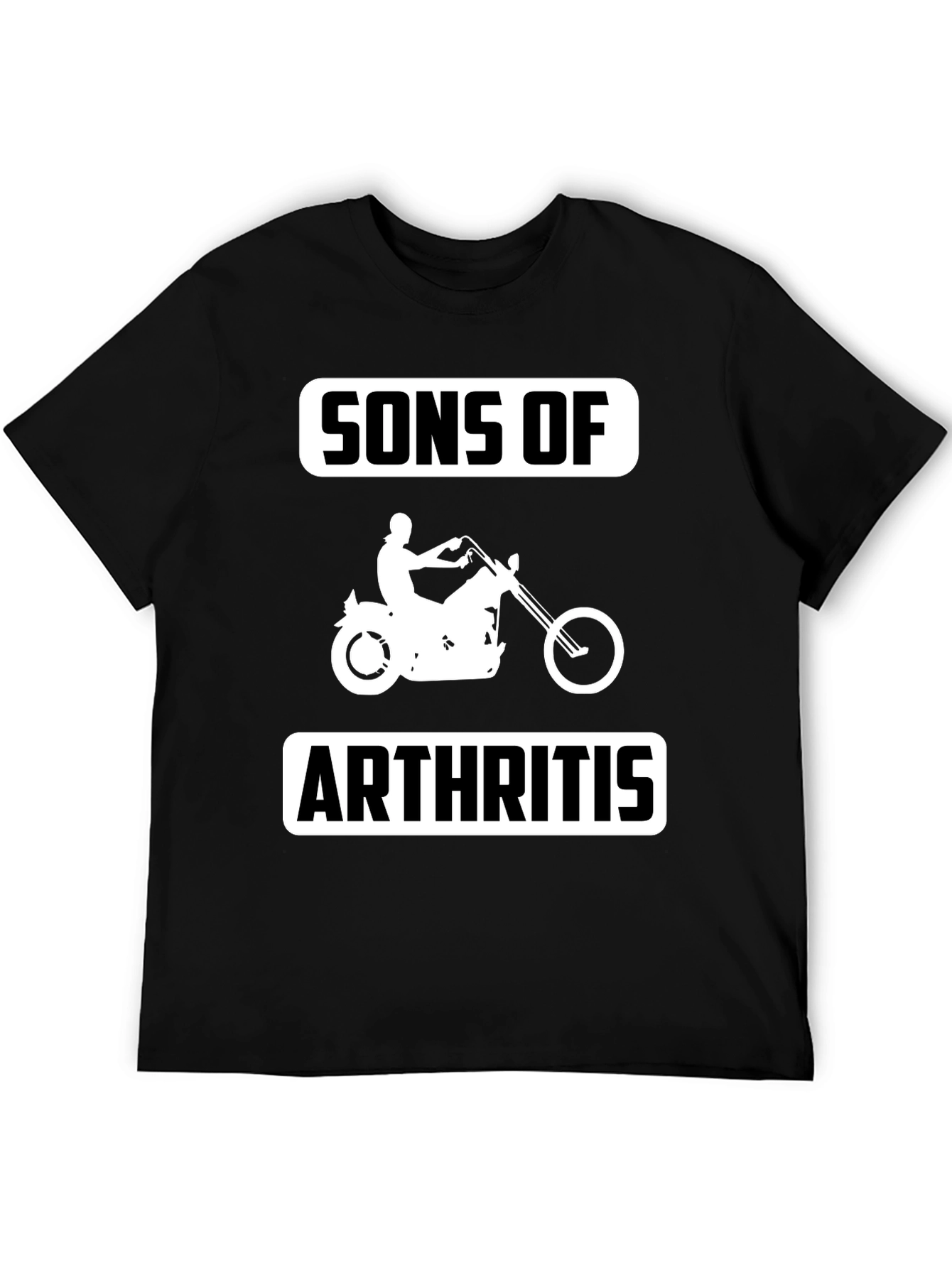 Sons Of Arthritis Biker T-Shirt Funny Graphic Tee