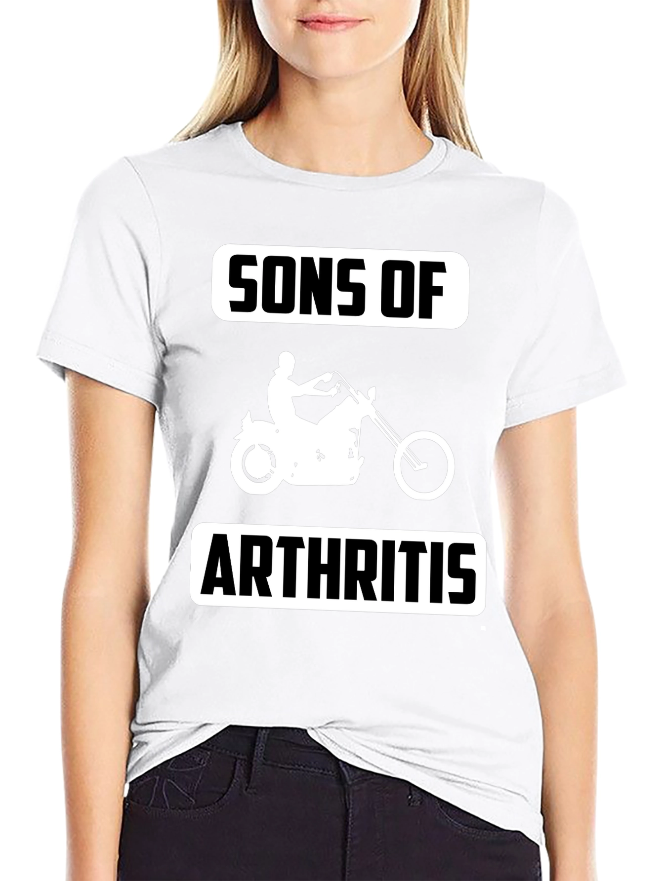 Sons Of Arthritis Biker T-Shirt Funny Graphic Tee