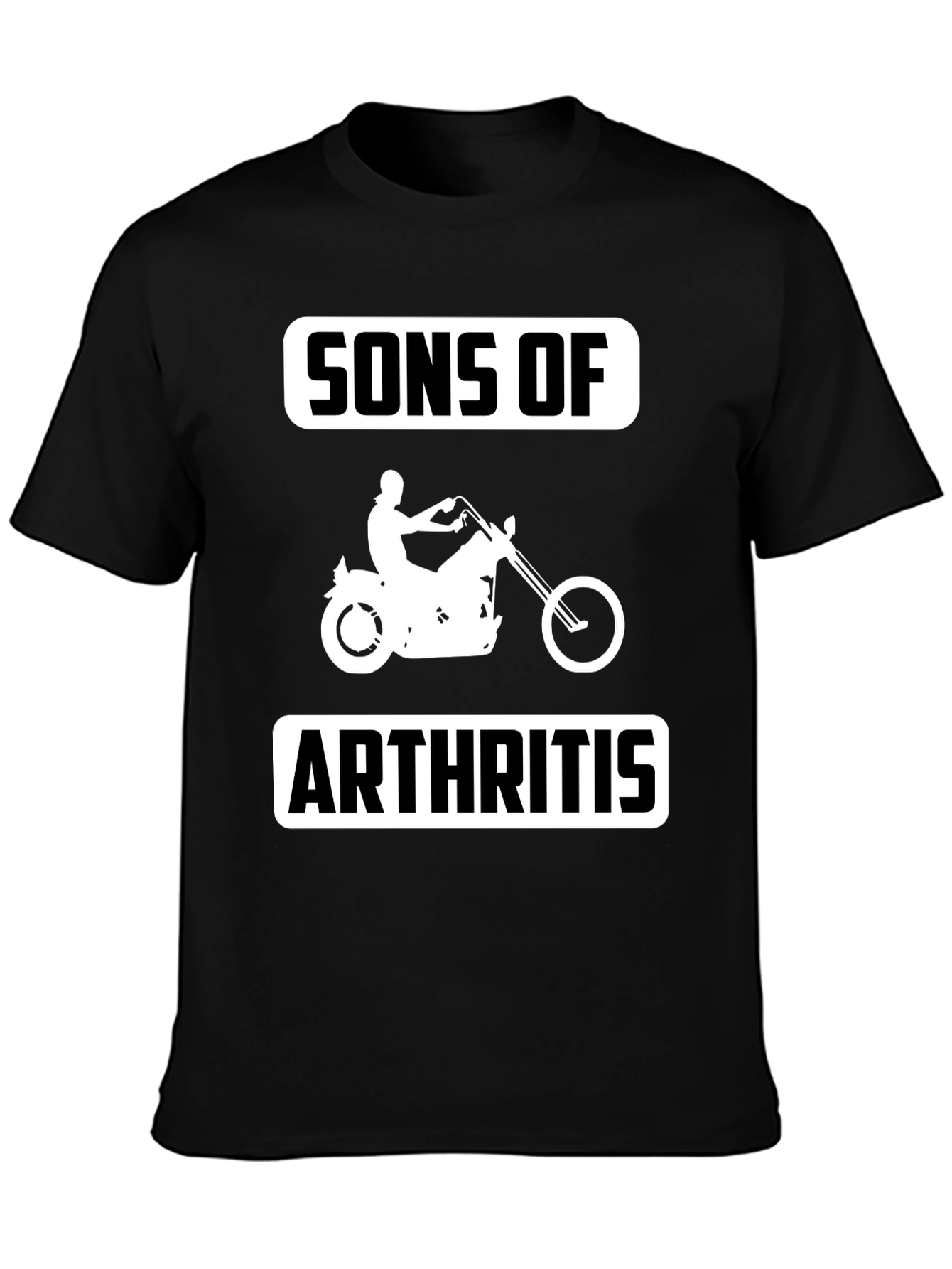 Sons Of Arthritis Biker T-Shirt Funny Graphic Tee