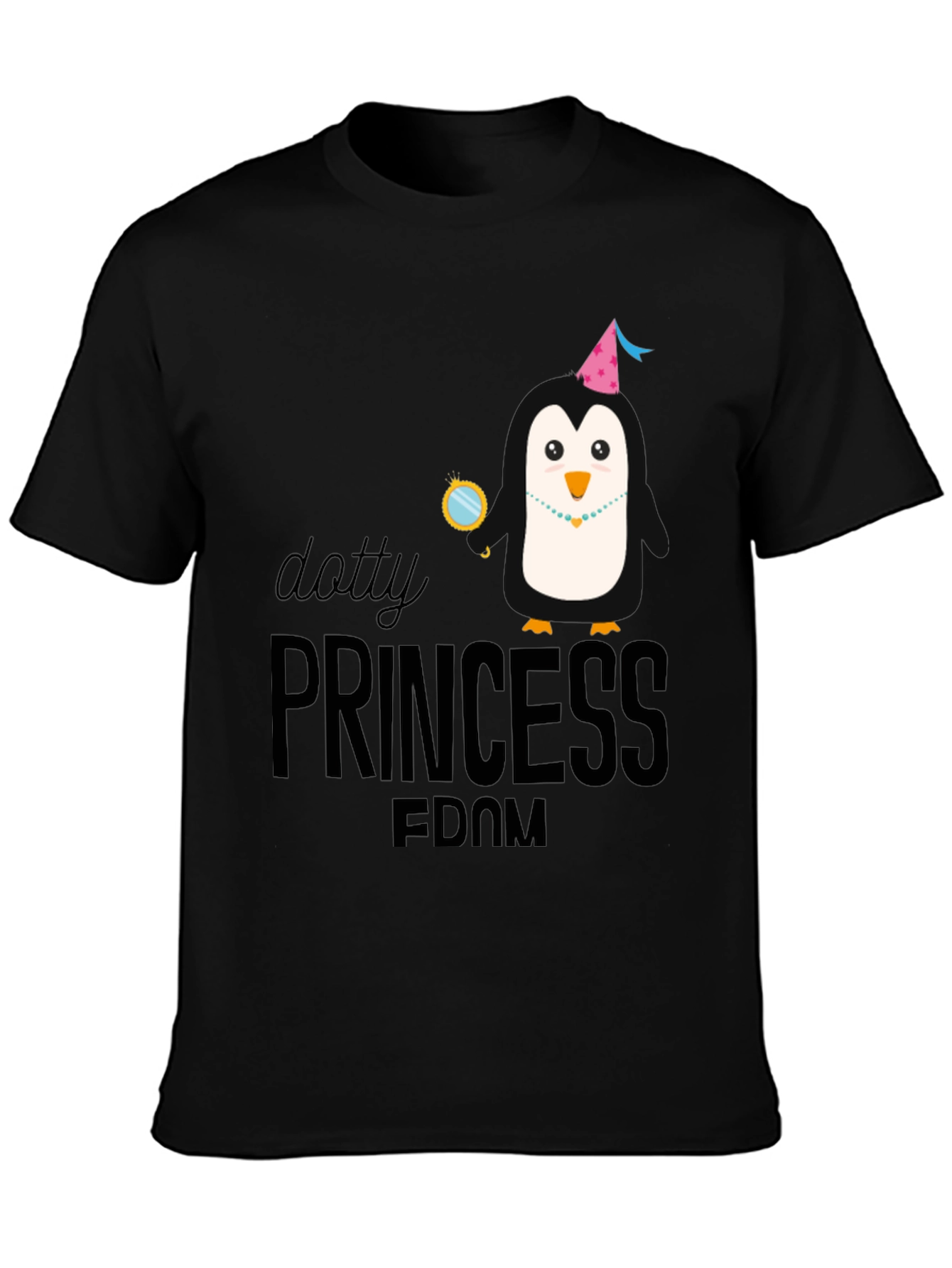 Dotty Princess Penguin Graphic Tee