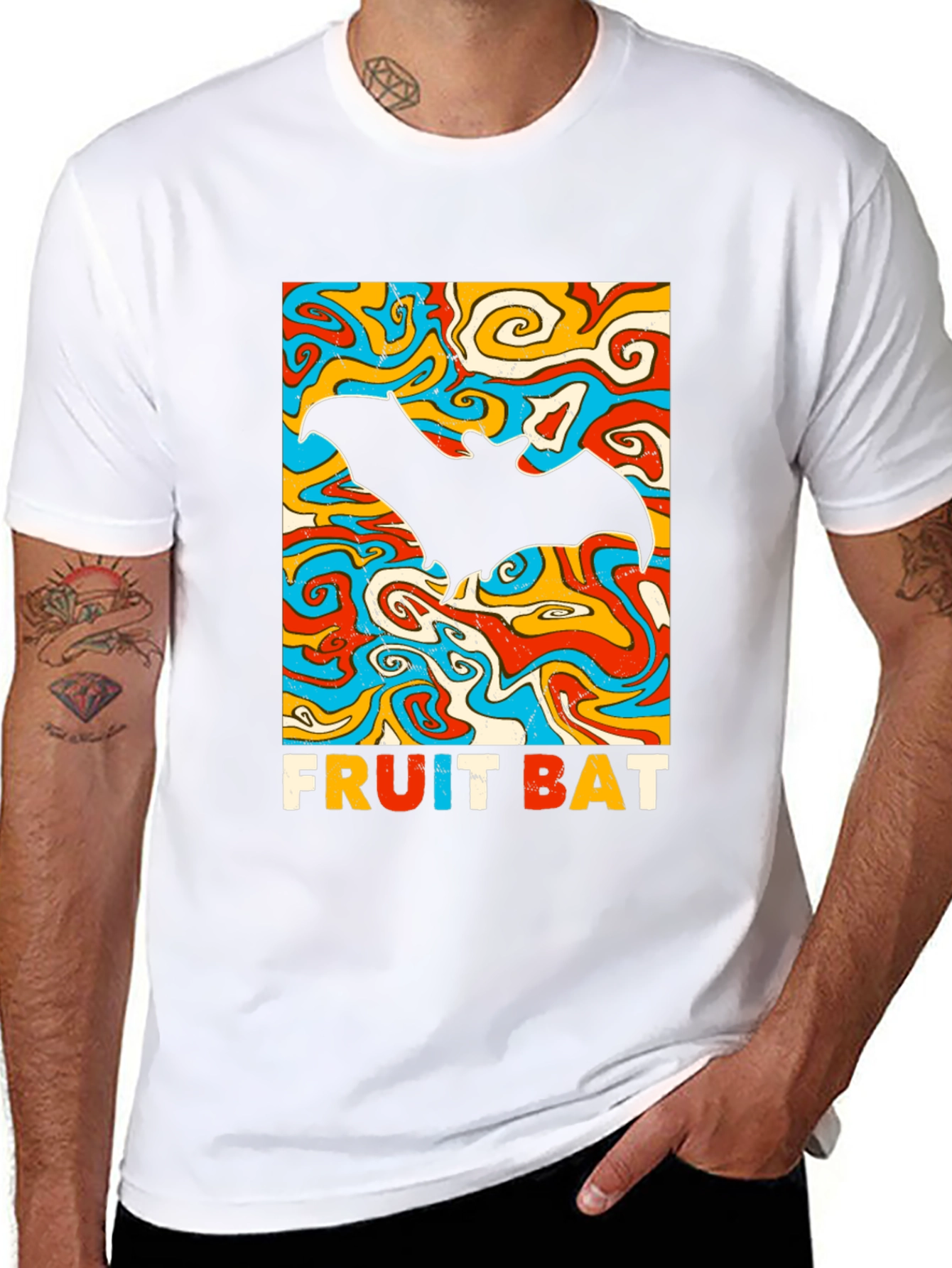 Fruit Bat Psychedelic T-Shirt