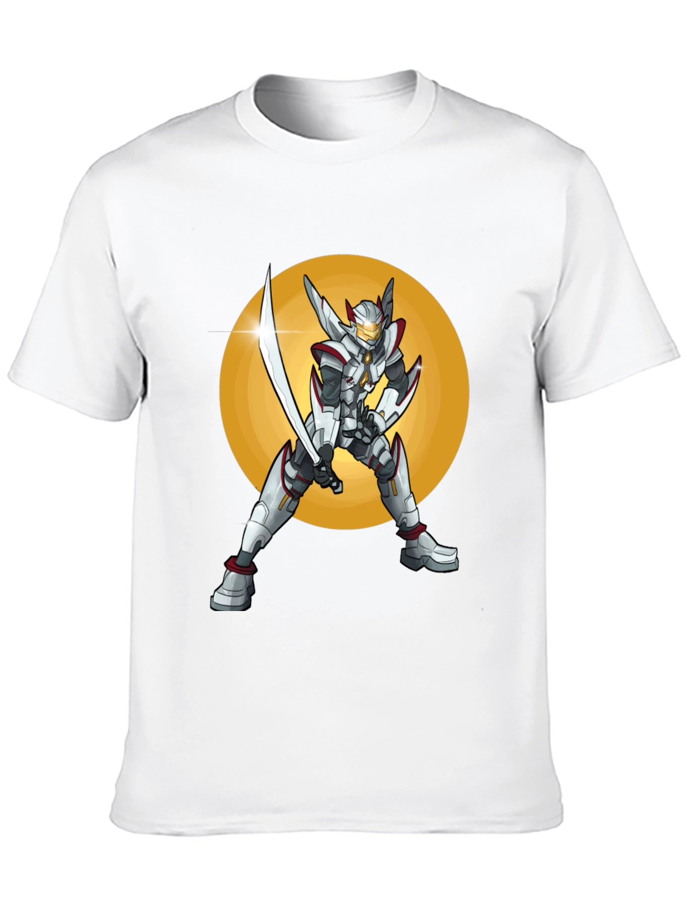 Sci-Fi Warrior T-Shirt: Futuristic Design