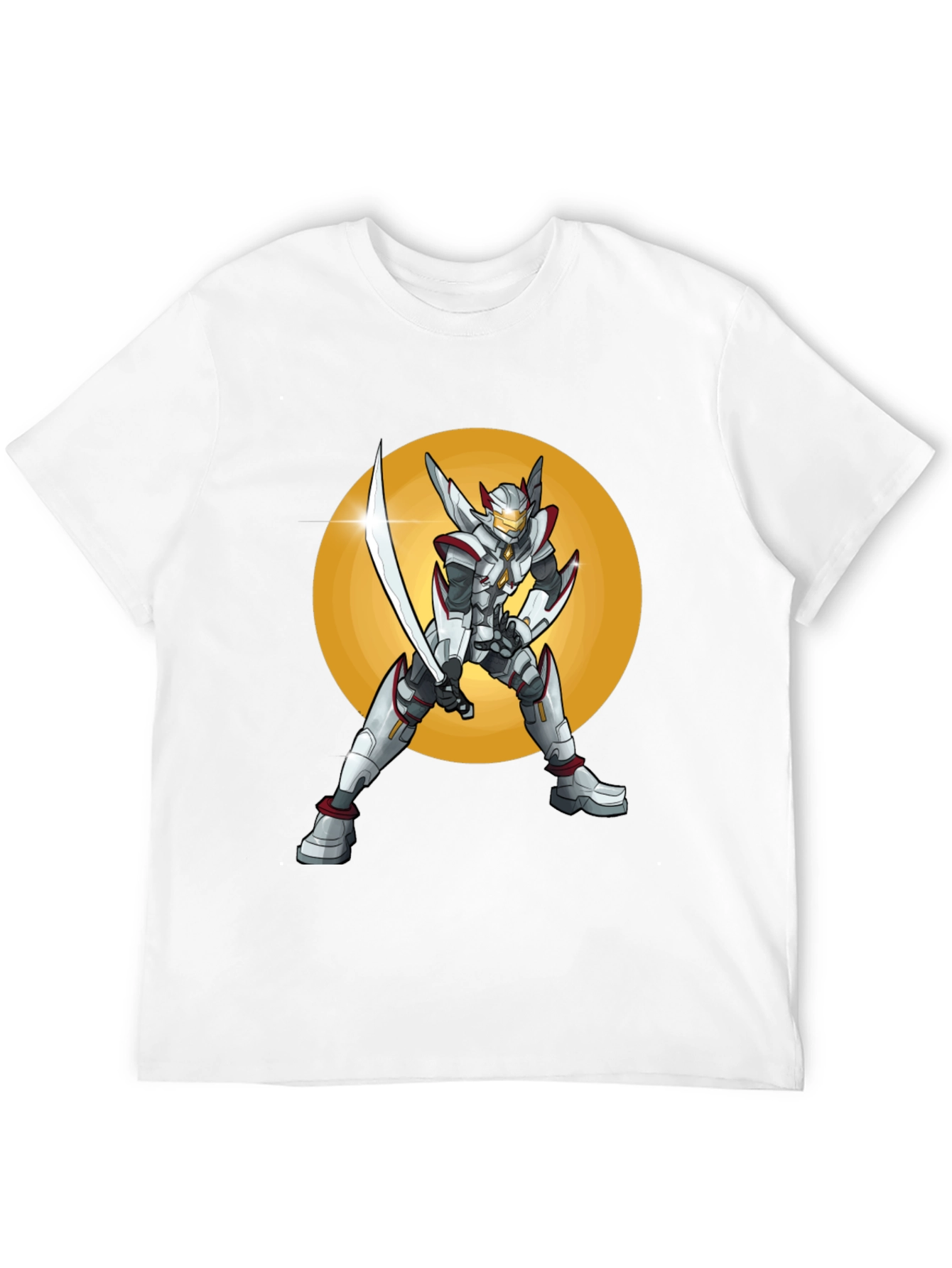 Sci-Fi Warrior T-Shirt: Futuristic Design