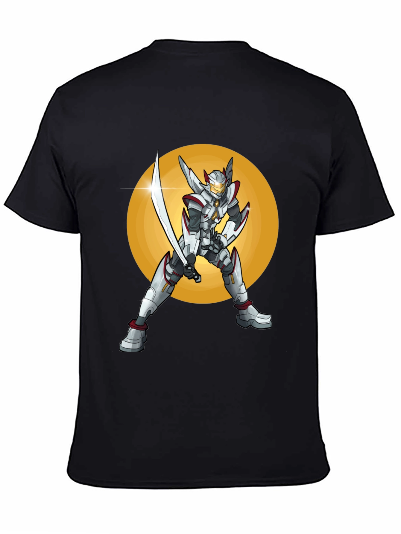 Sci-Fi Warrior T-Shirt: Futuristic Design