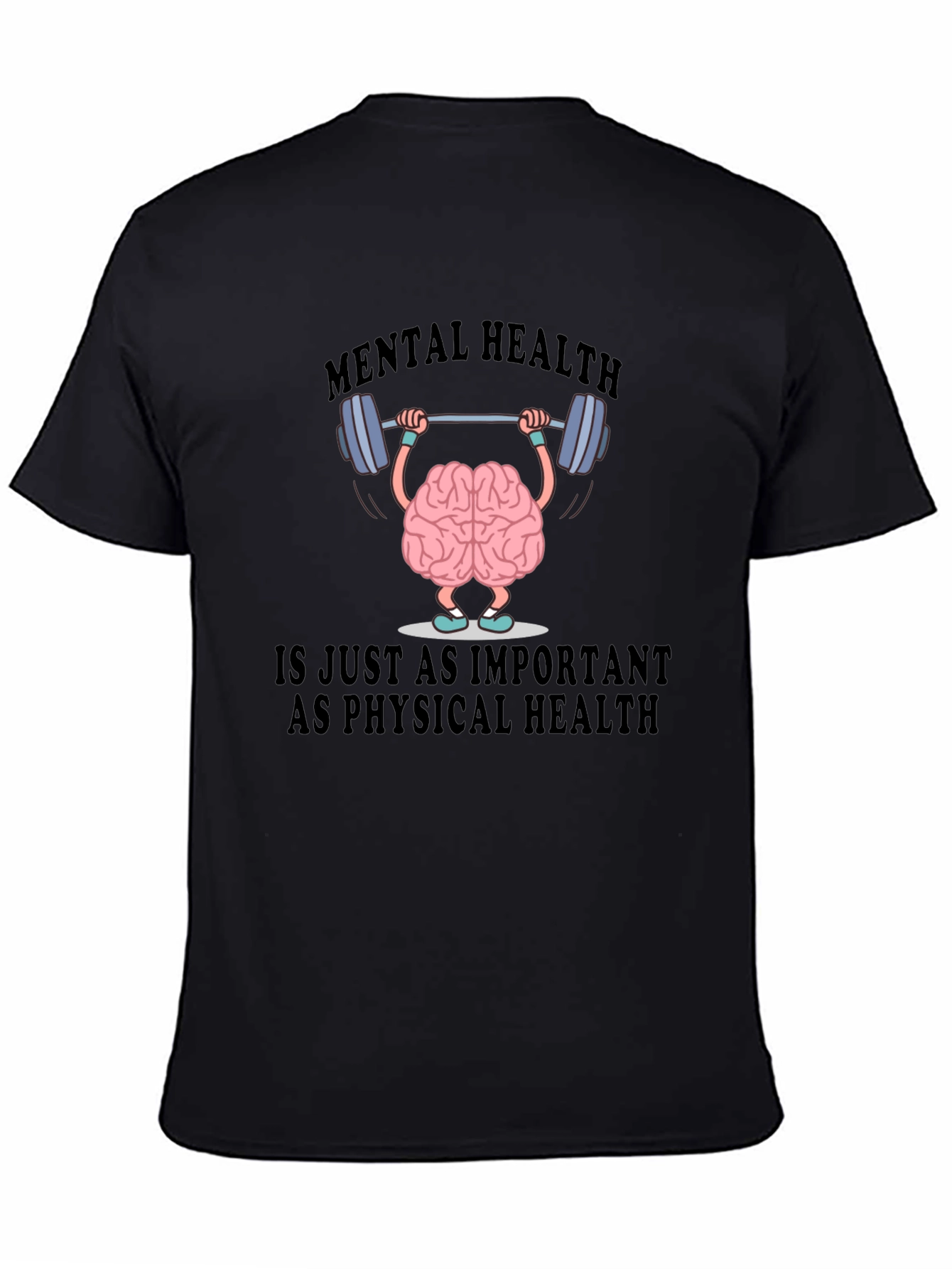Mental Health Matters T-Shirt - Brain Lifting Weights