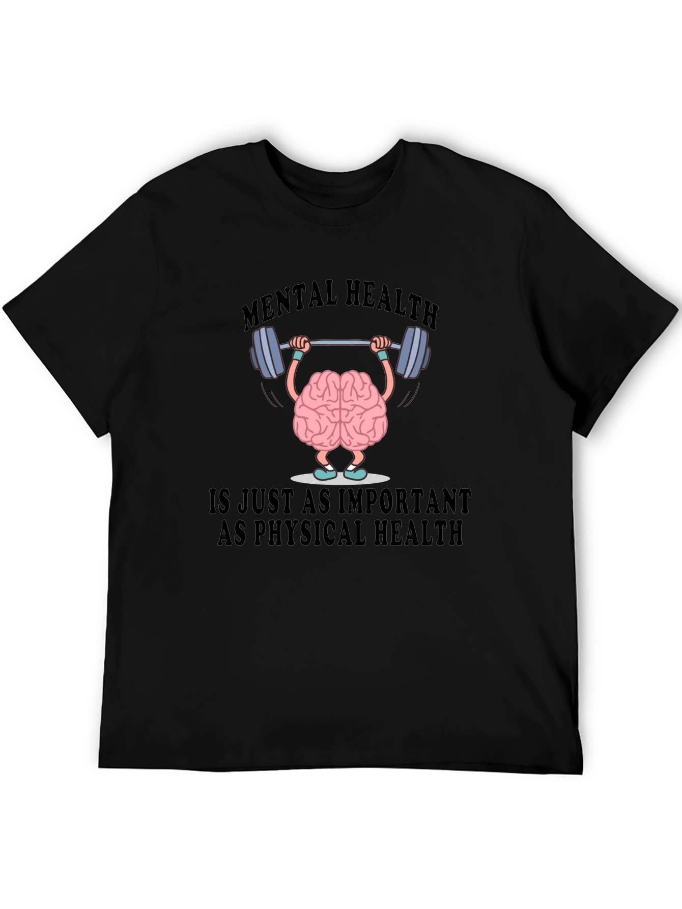 Mental Health Matters T-Shirt - Brain Lifting Weights