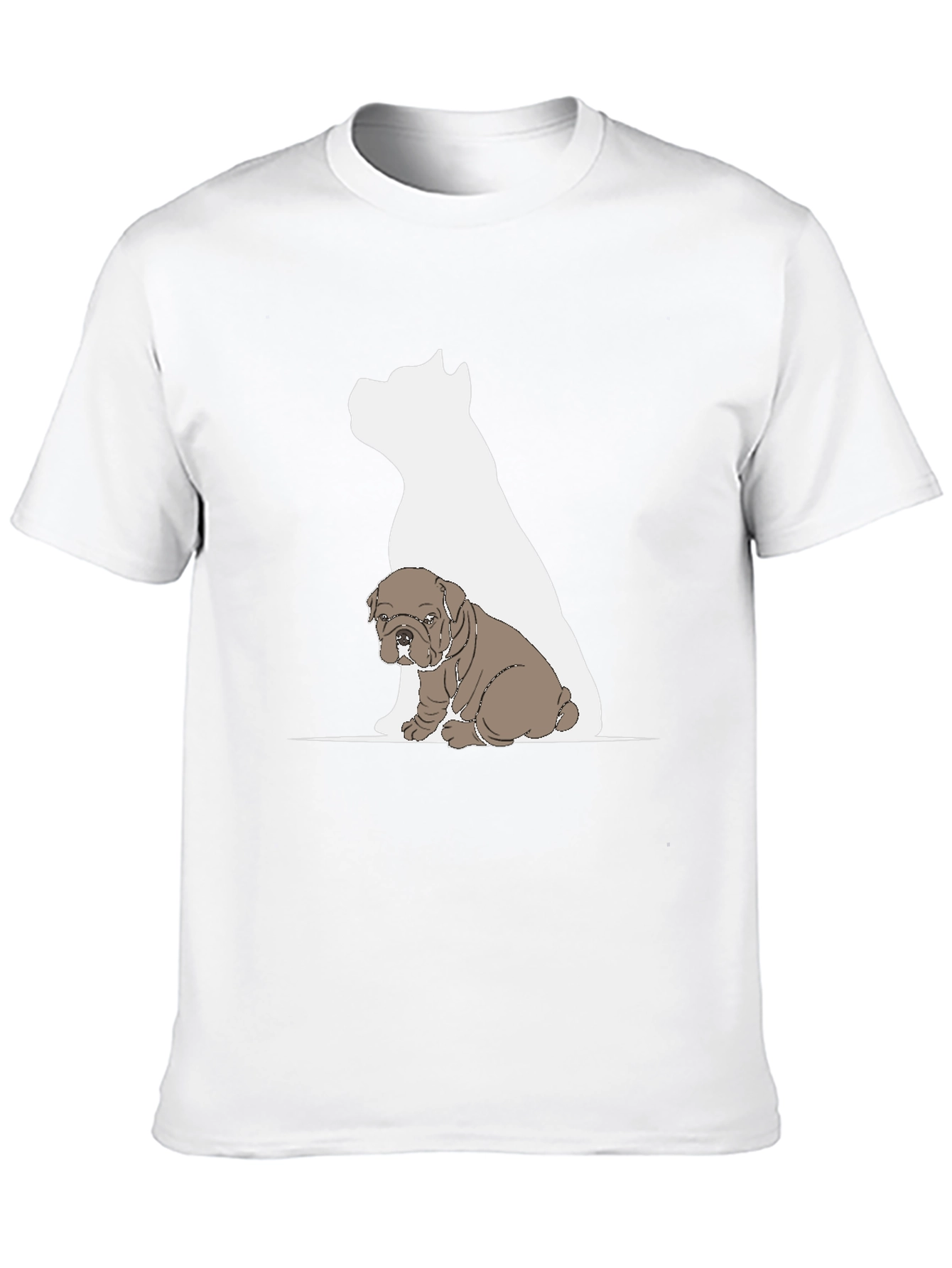Dog Lover T-Shirt - Bulldog Puppy Graphic Tee