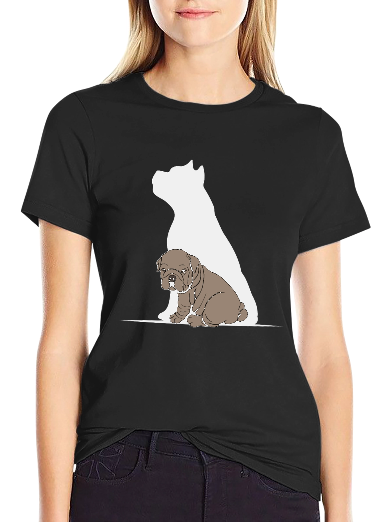 Dog Lover T-Shirt - Bulldog Puppy Graphic Tee