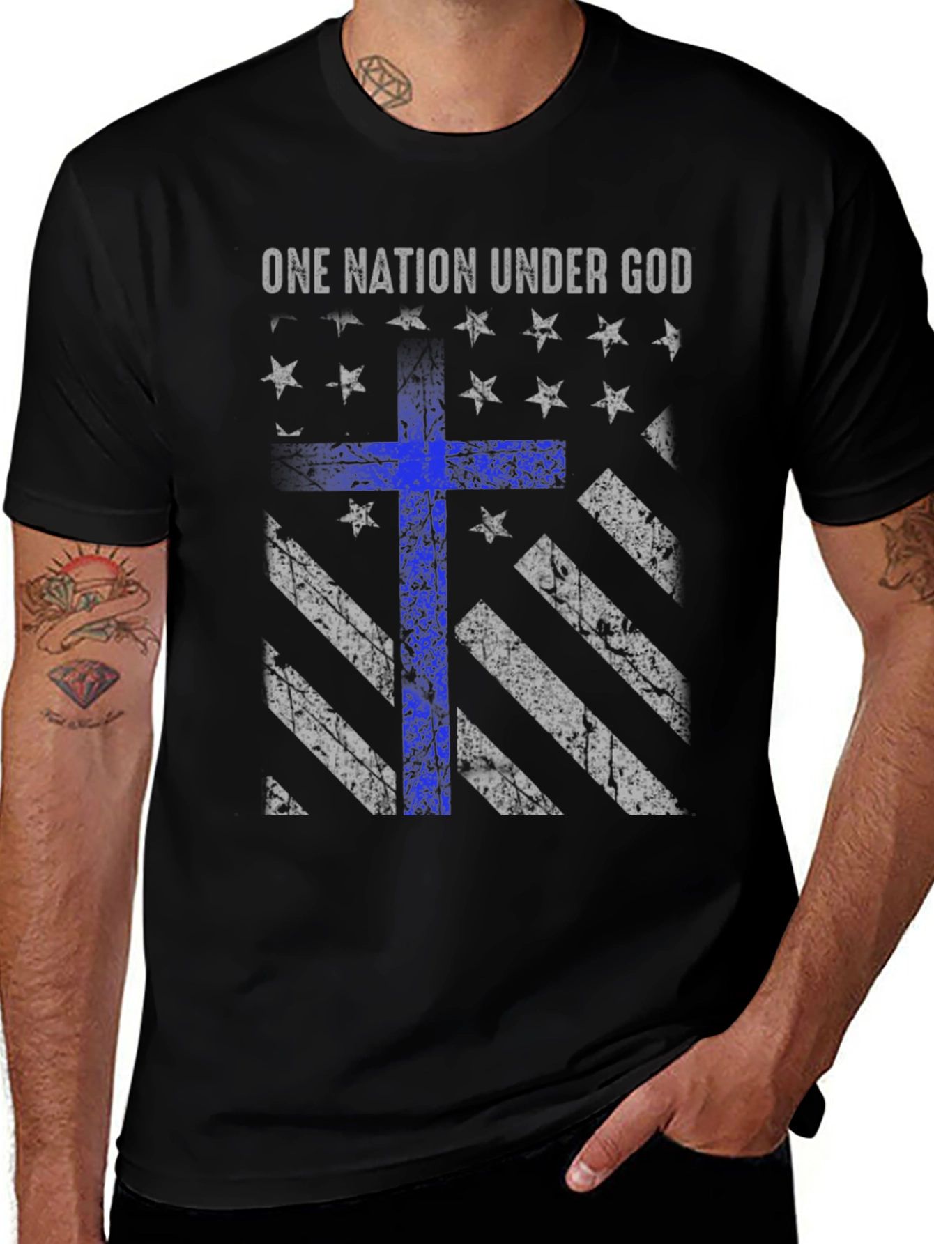 One Nation Under God Graphic Tee