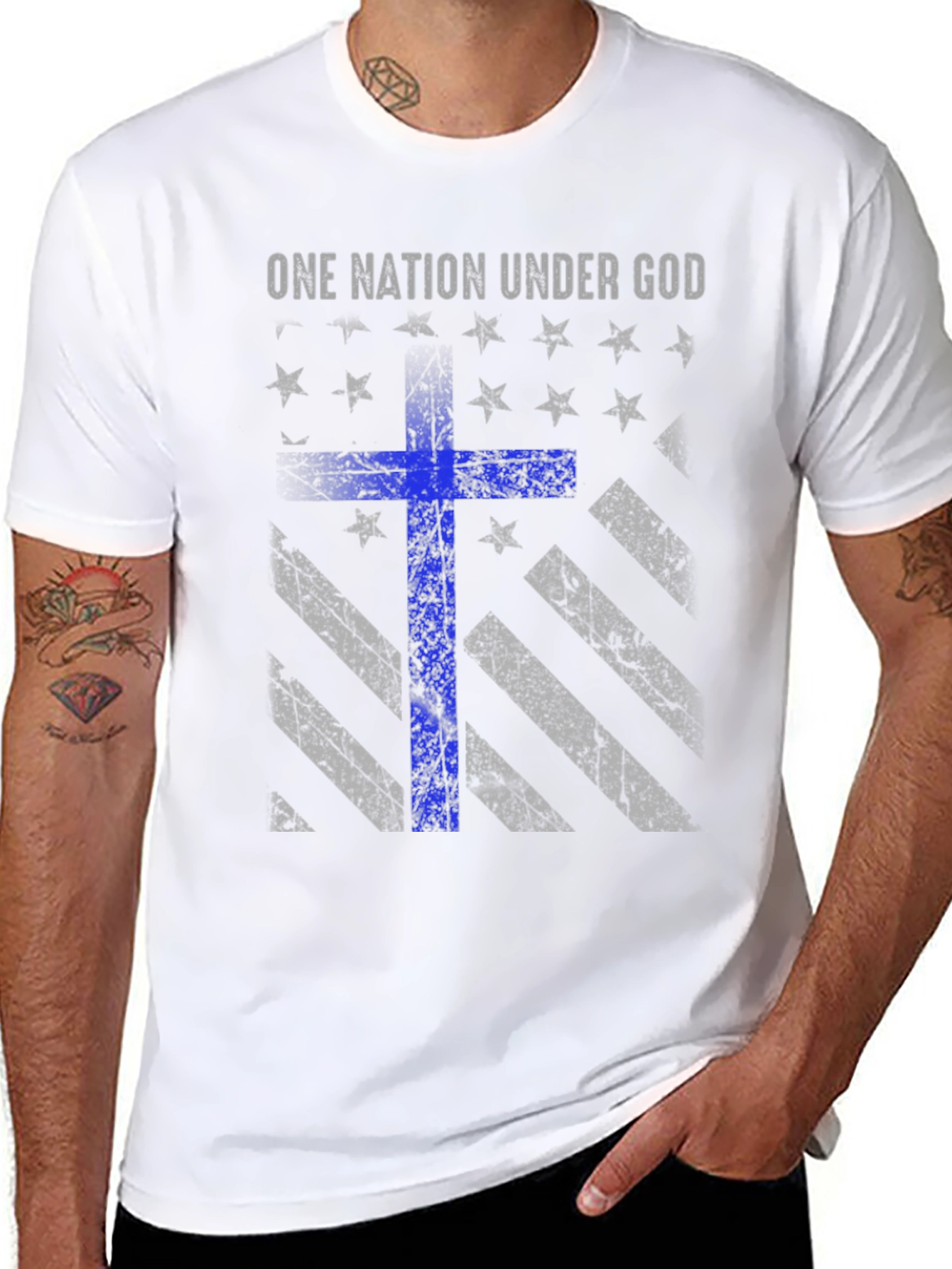One Nation Under God Graphic Tee