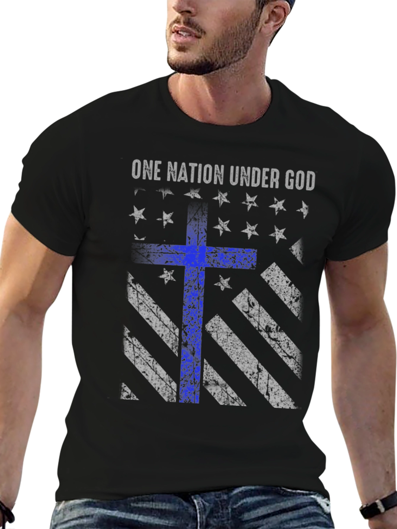 One Nation Under God Graphic Tee