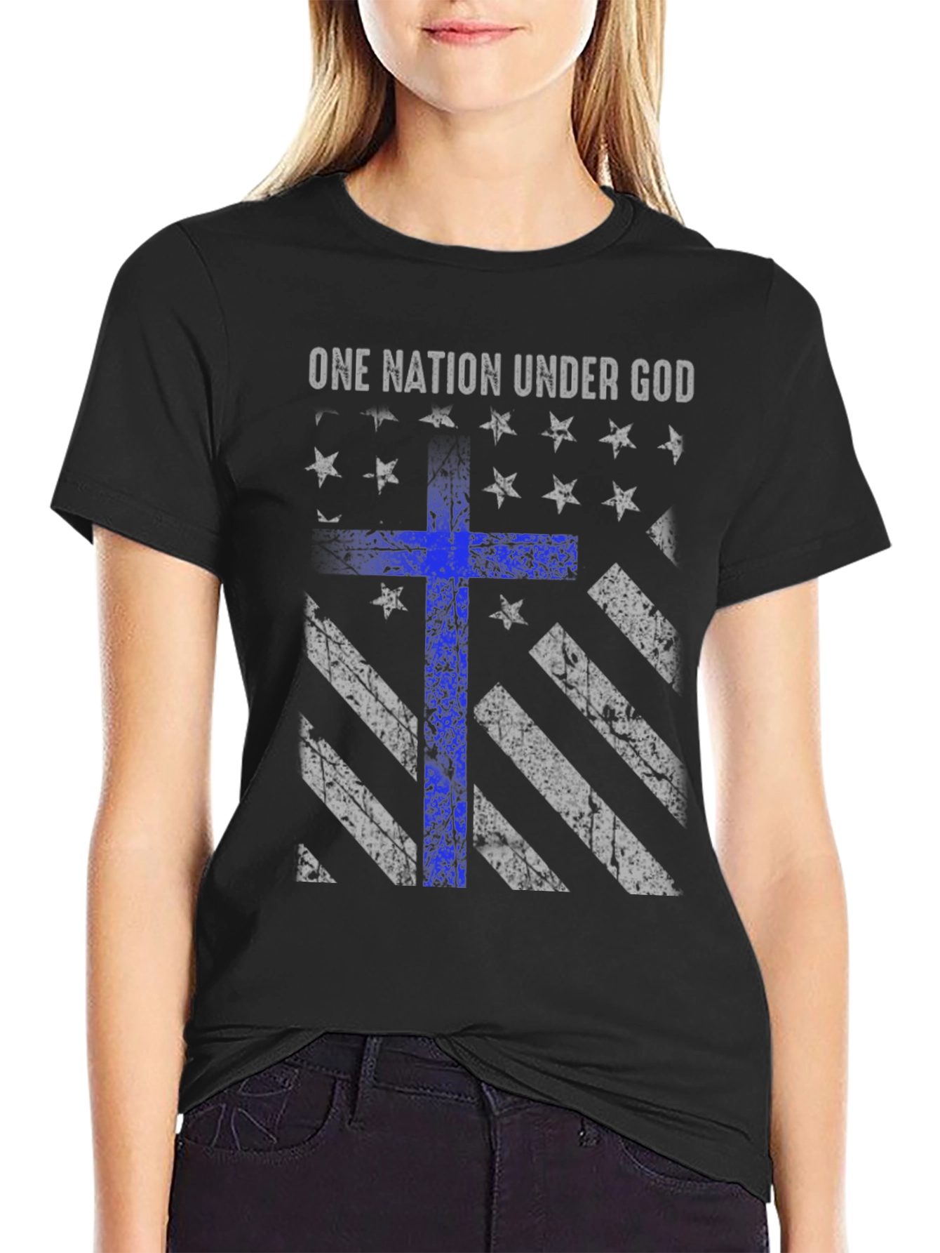 One Nation Under God Graphic Tee