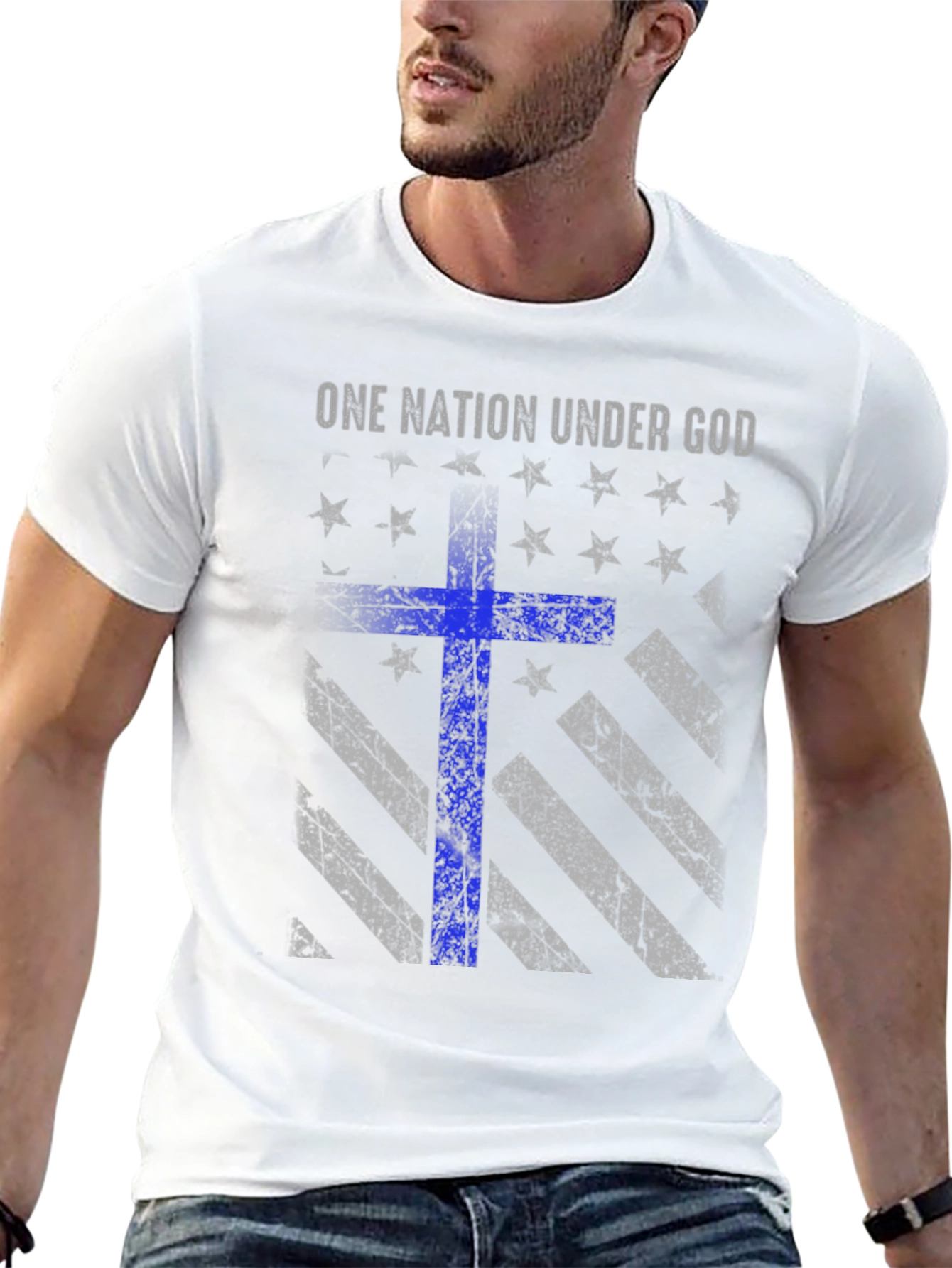 One Nation Under God Graphic Tee