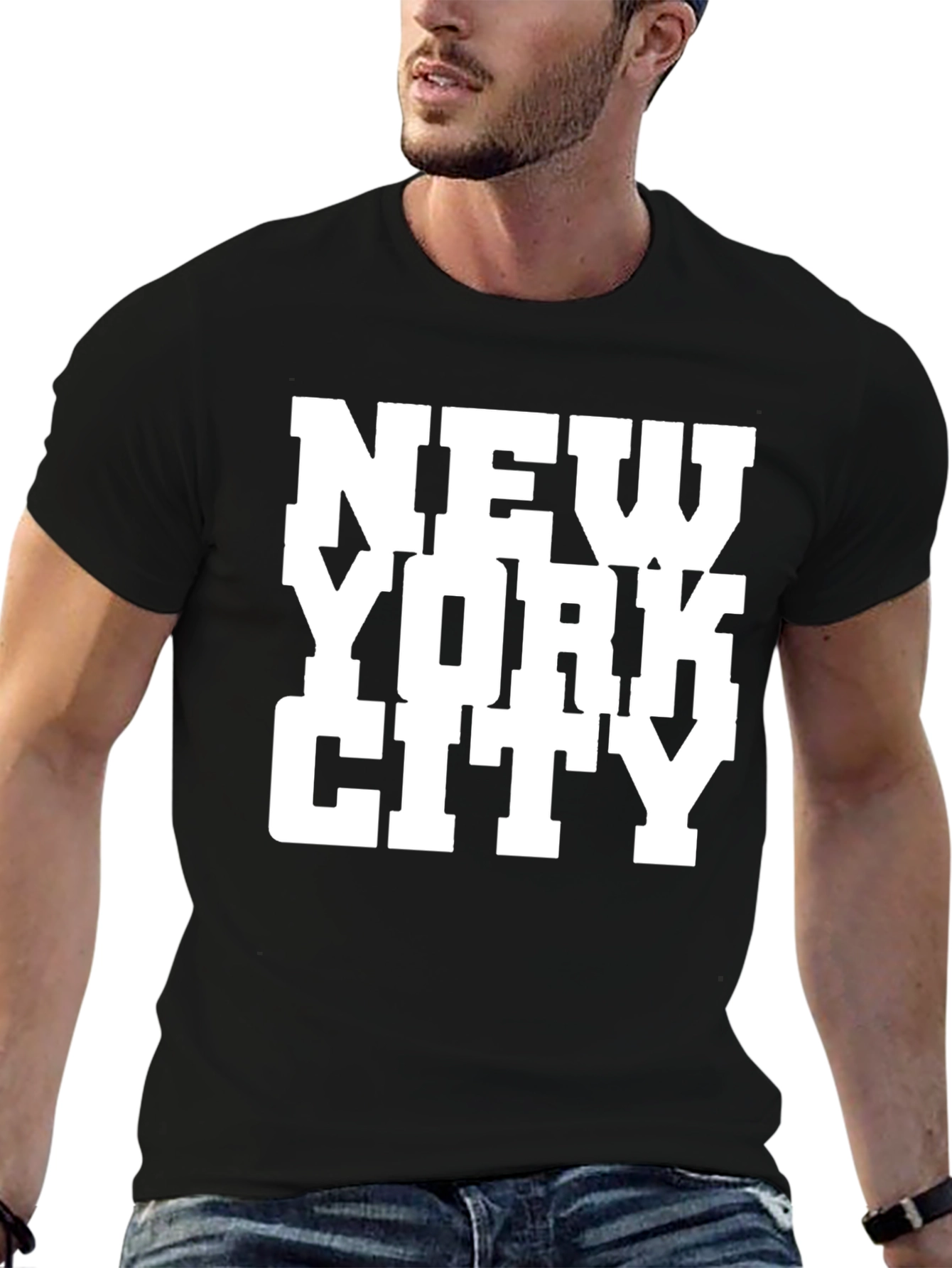 New York City Graphic T-Shirt - Black