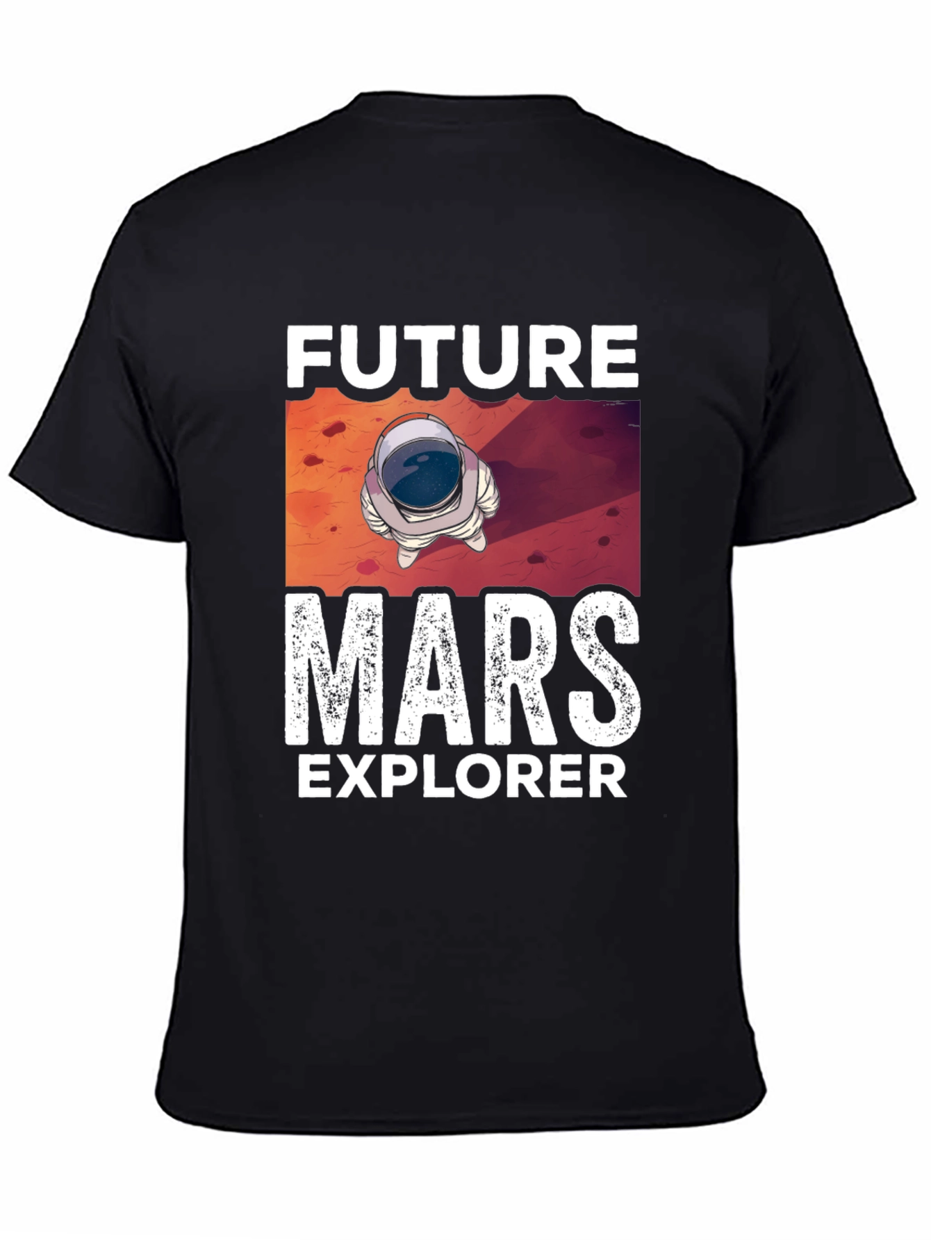 Future Mars Explorer Graphic Tee