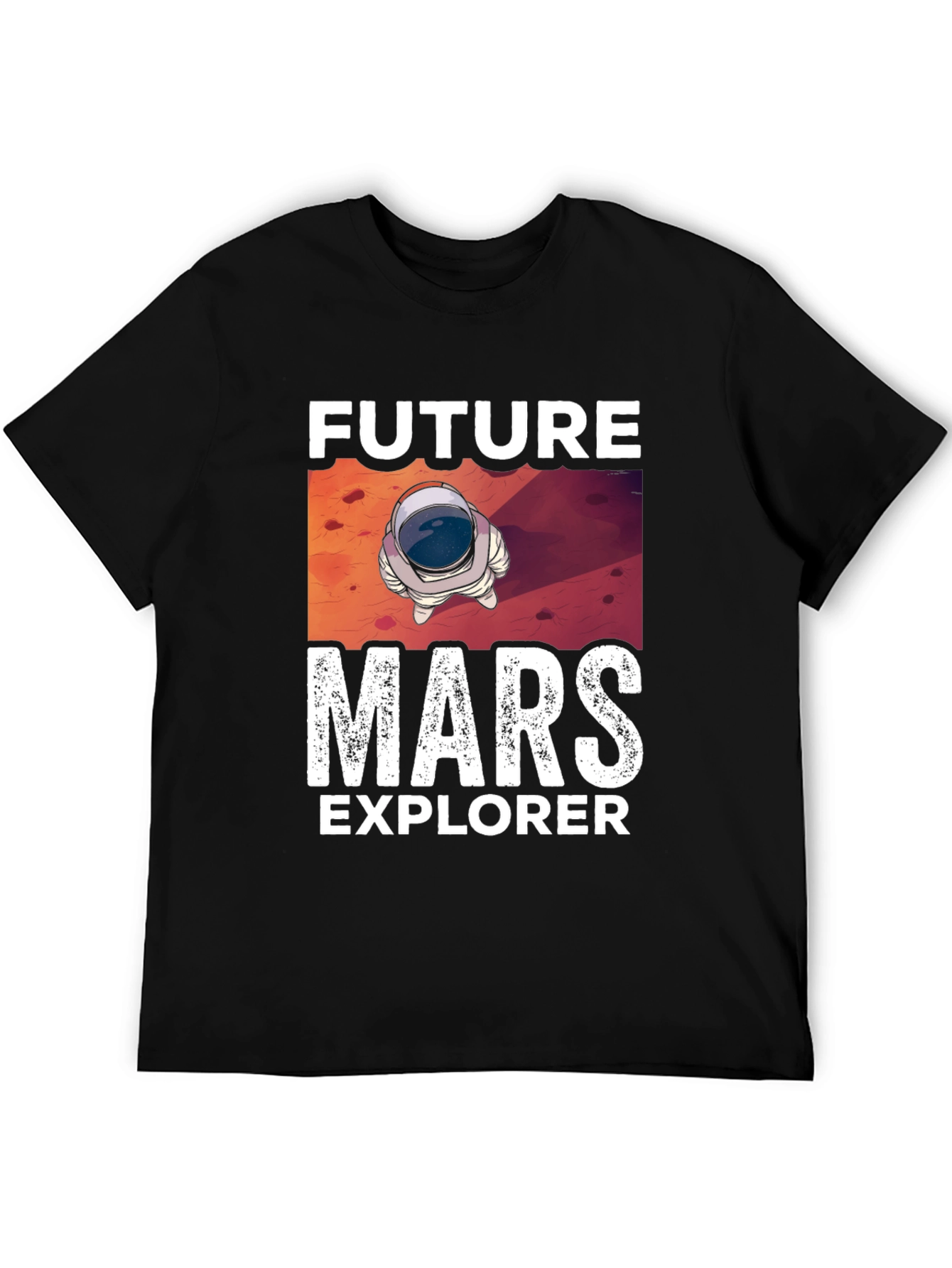 Future Mars Explorer Graphic Tee