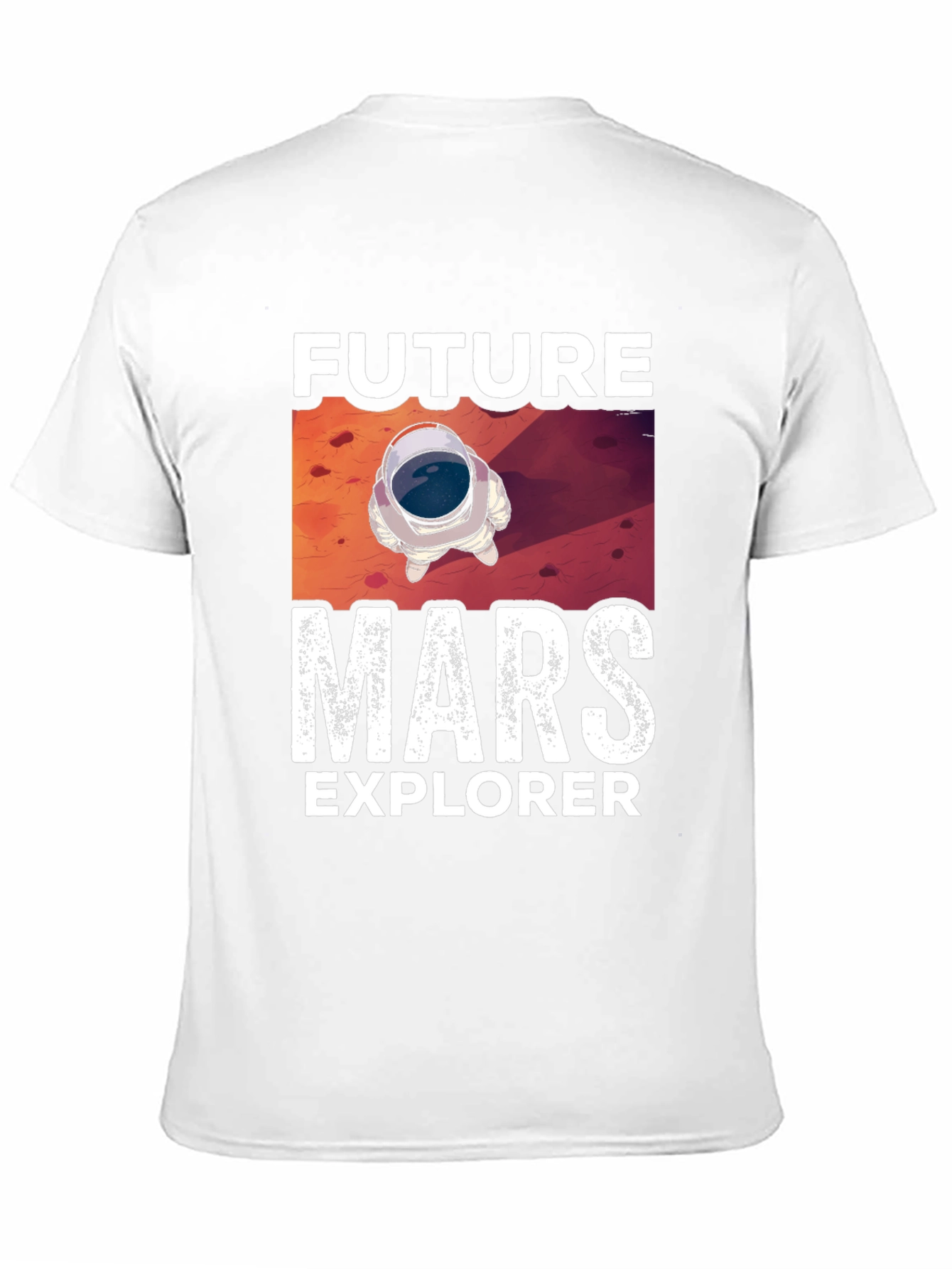 Future Mars Explorer Graphic Tee