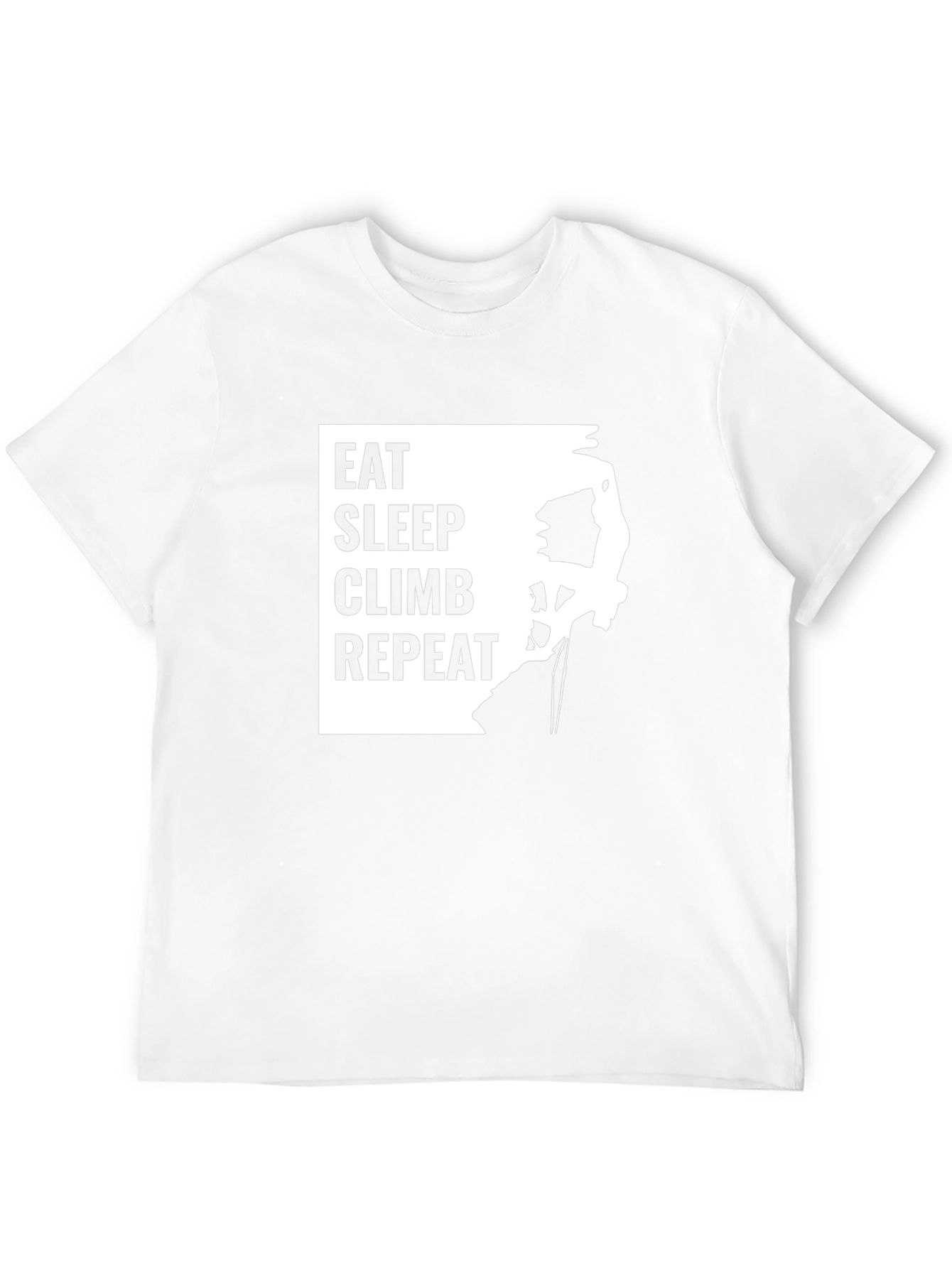 Eat Sleep Climb Repeat T-Shirt - Climbing Apparel