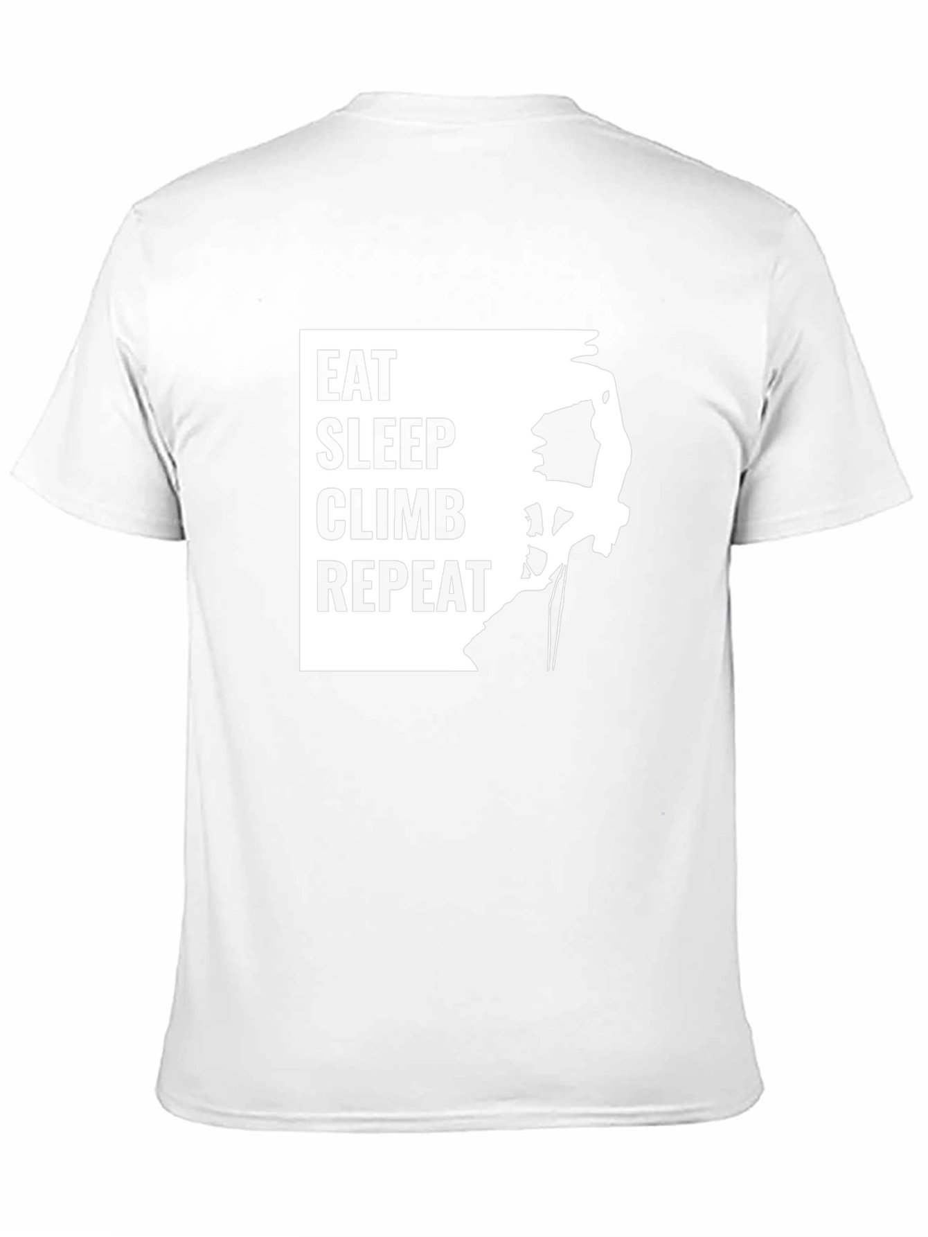 Eat Sleep Climb Repeat T-Shirt - Climbing Apparel