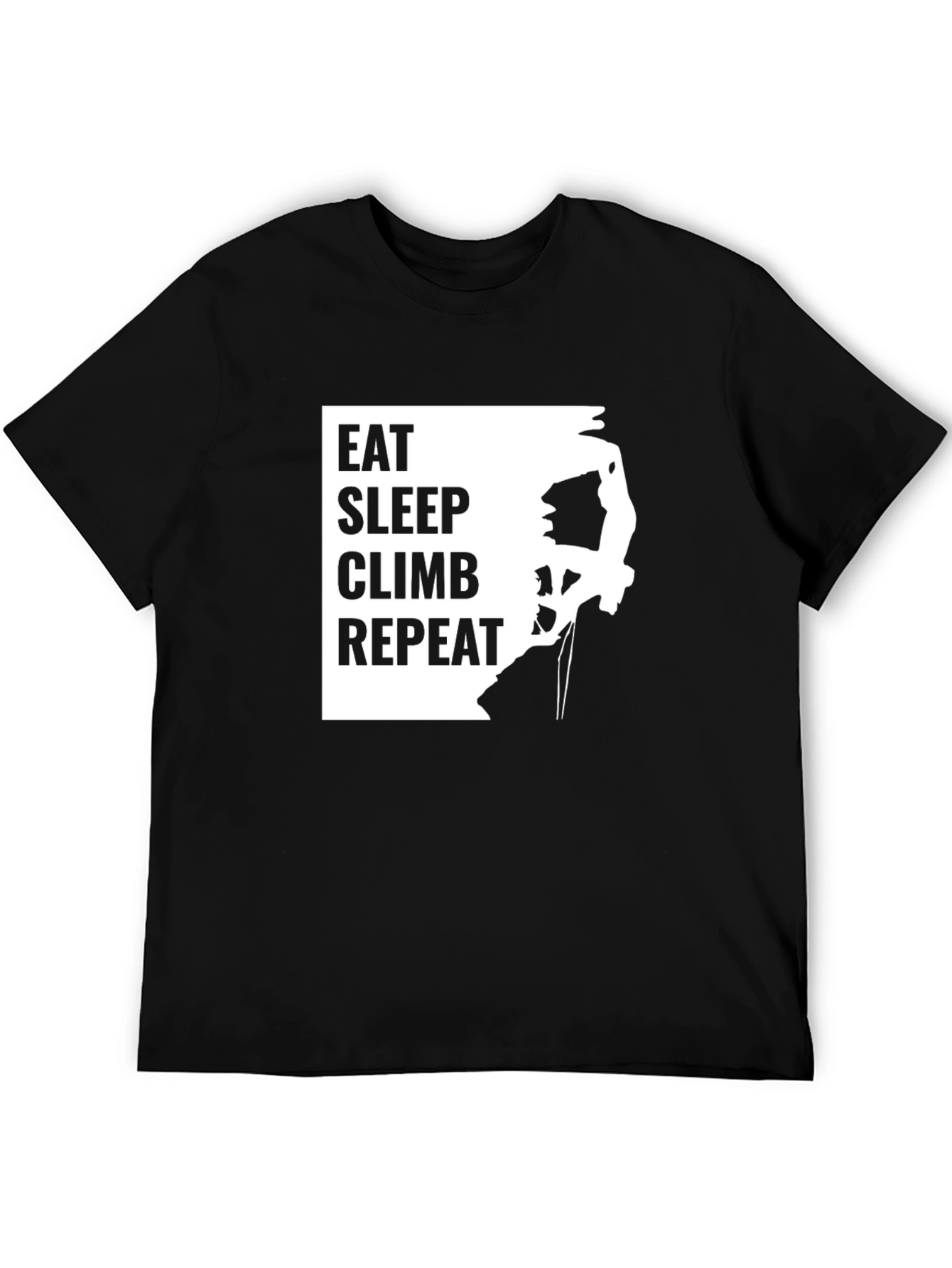 Eat Sleep Climb Repeat T-Shirt - Climbing Apparel