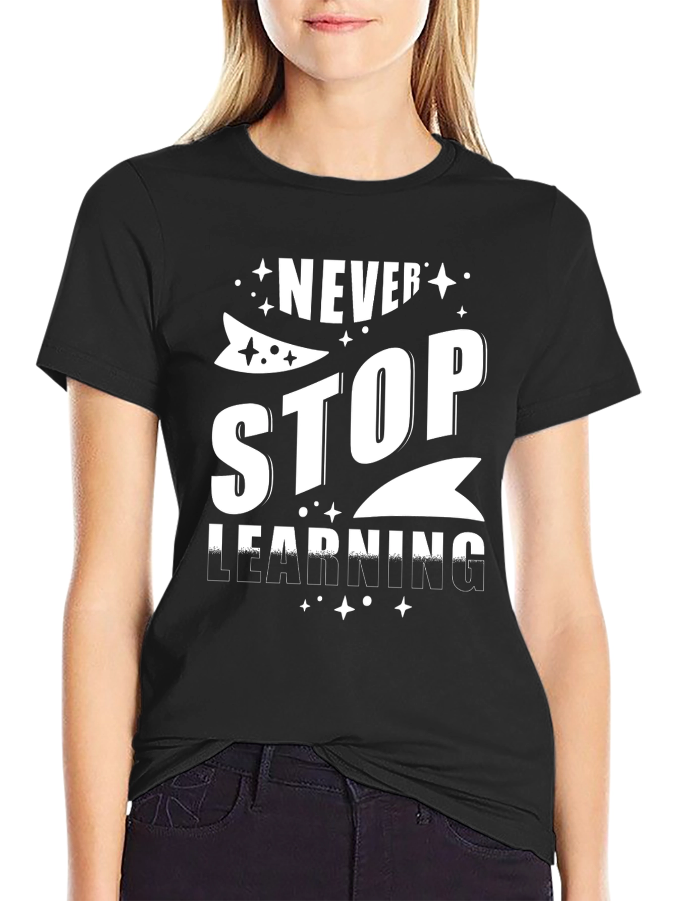 Never Stop Learning T-Shirt