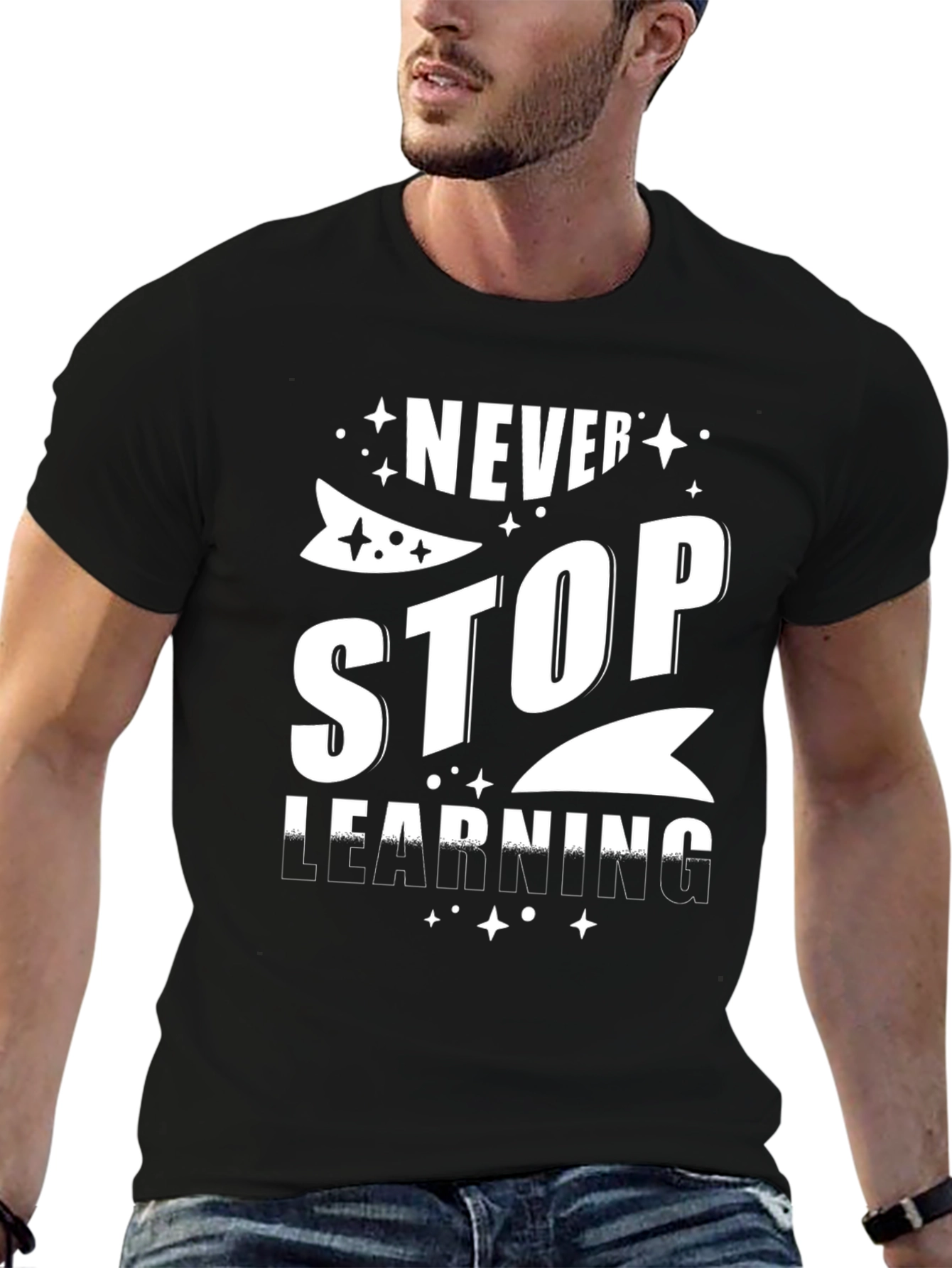 Never Stop Learning T-Shirt
