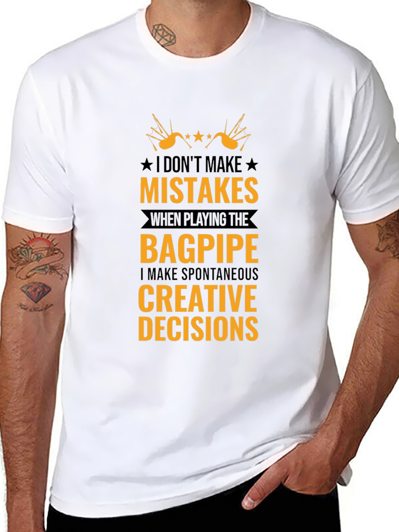 Bagpipe Creative Decisions T-Shirt