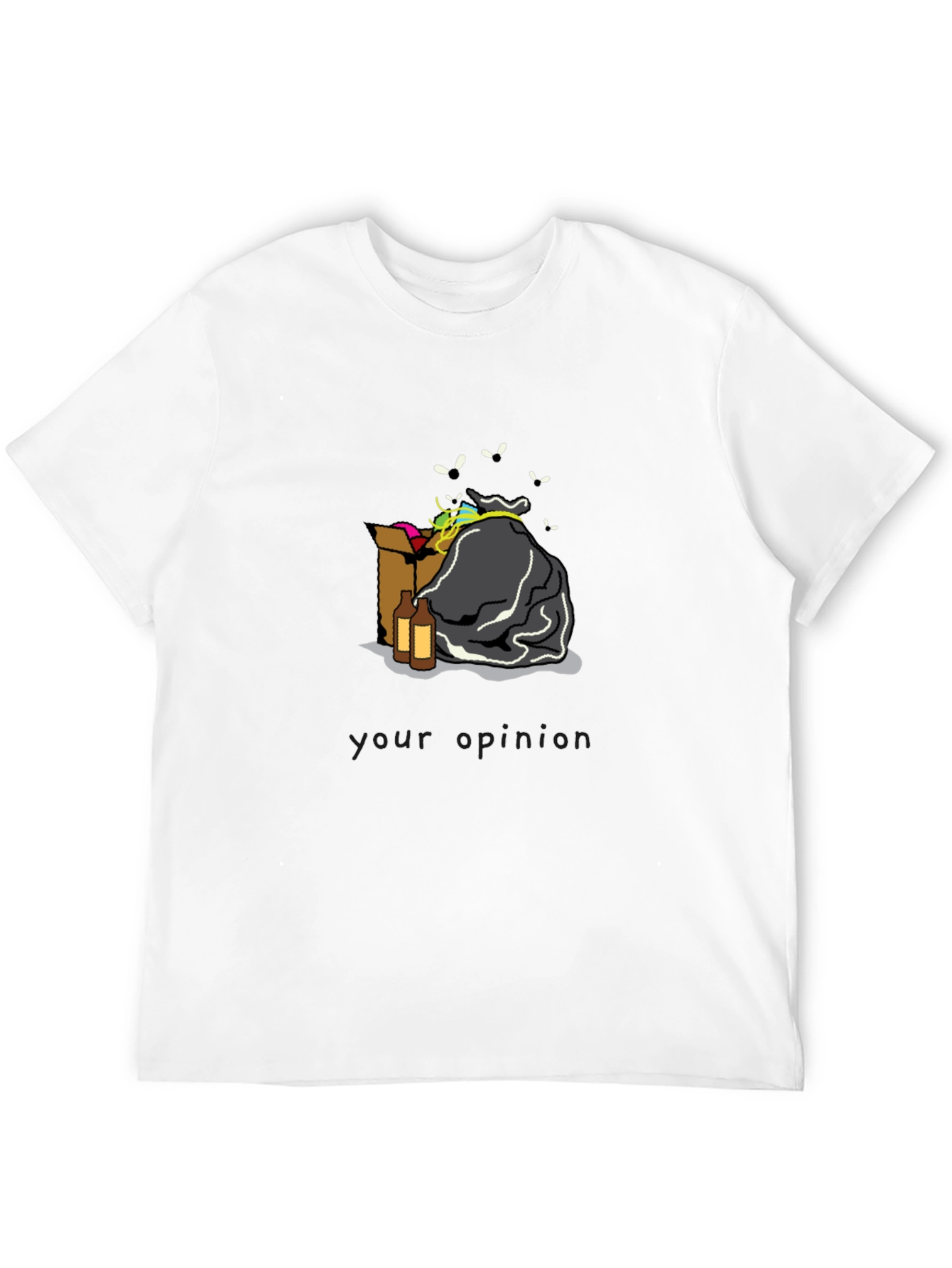 Trash Pile T-Shirt - Black Graphic Tee