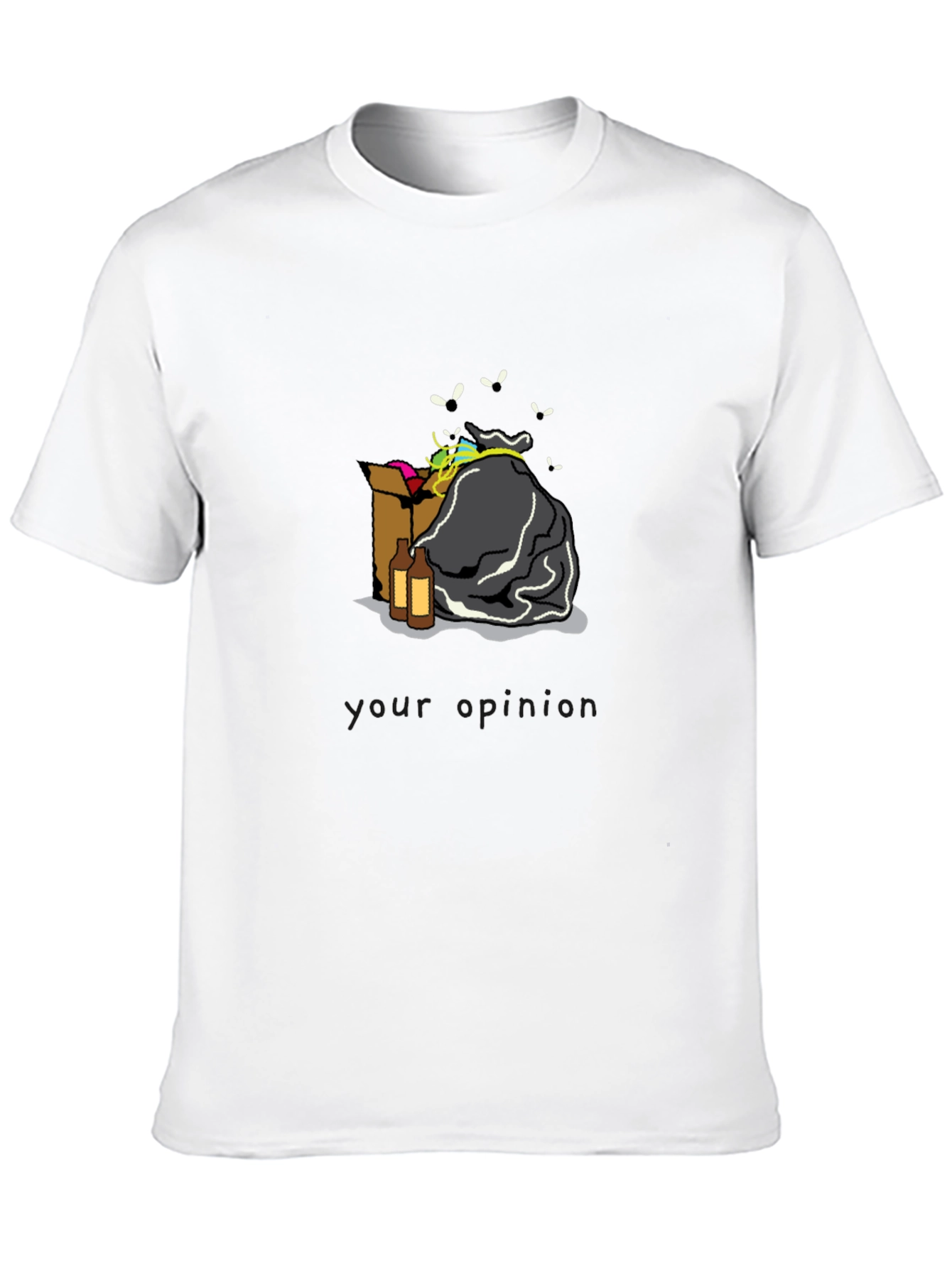 Trash Pile T-Shirt - Black Graphic Tee