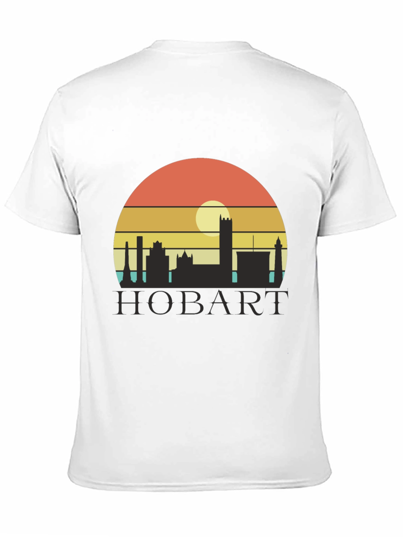 Retro Hobart Skyline T-Shirt