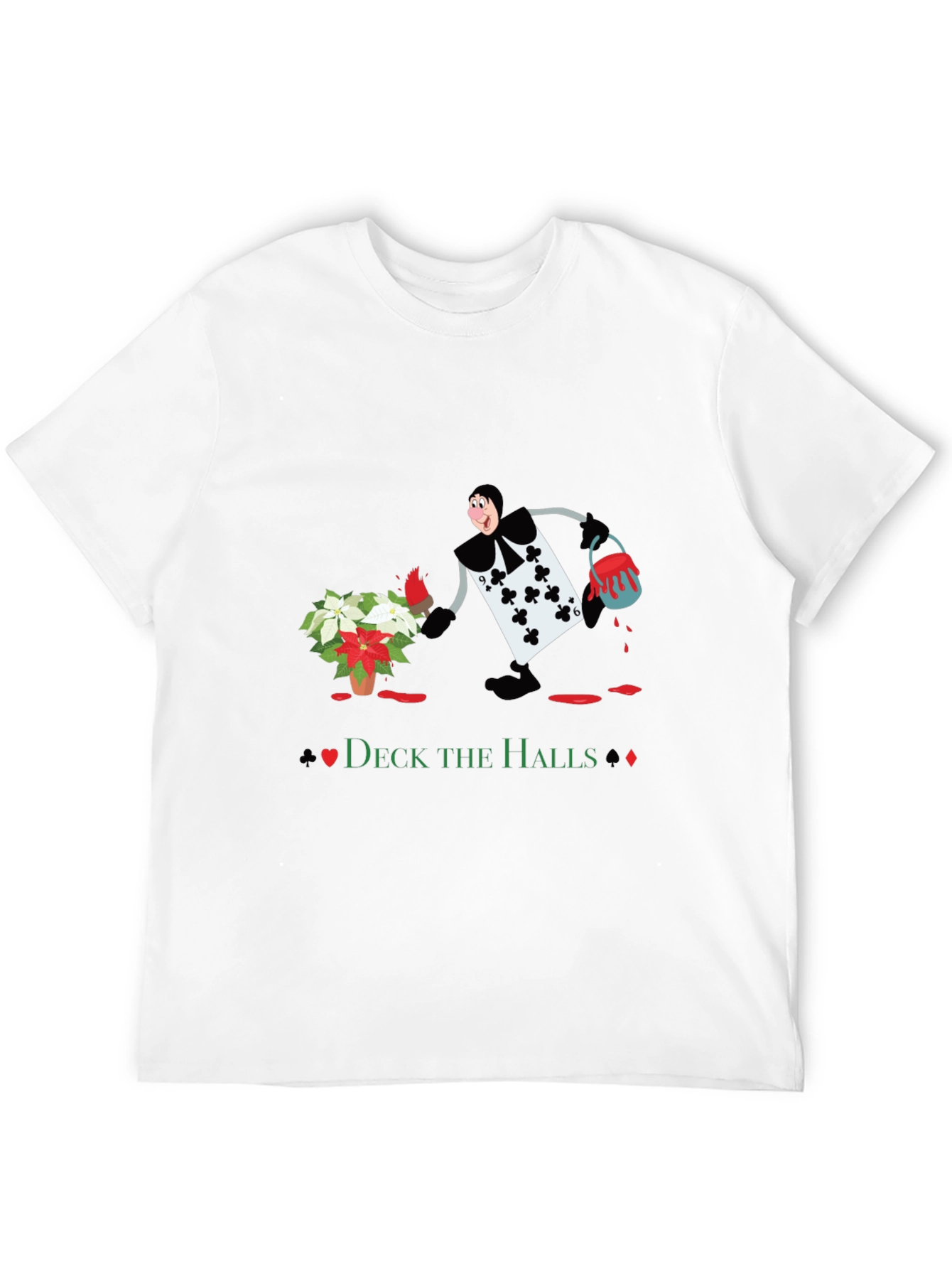 Deck the Halls Card Man T-Shirt