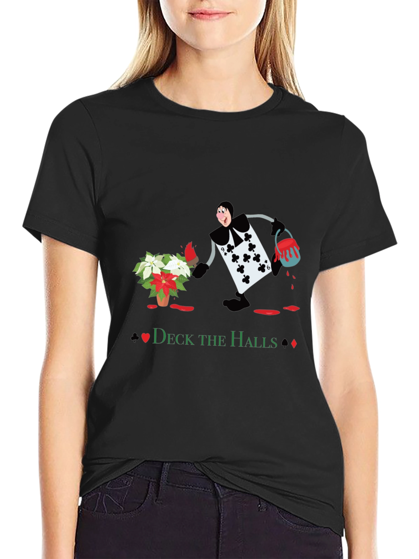 Deck the Halls Card Man T-Shirt