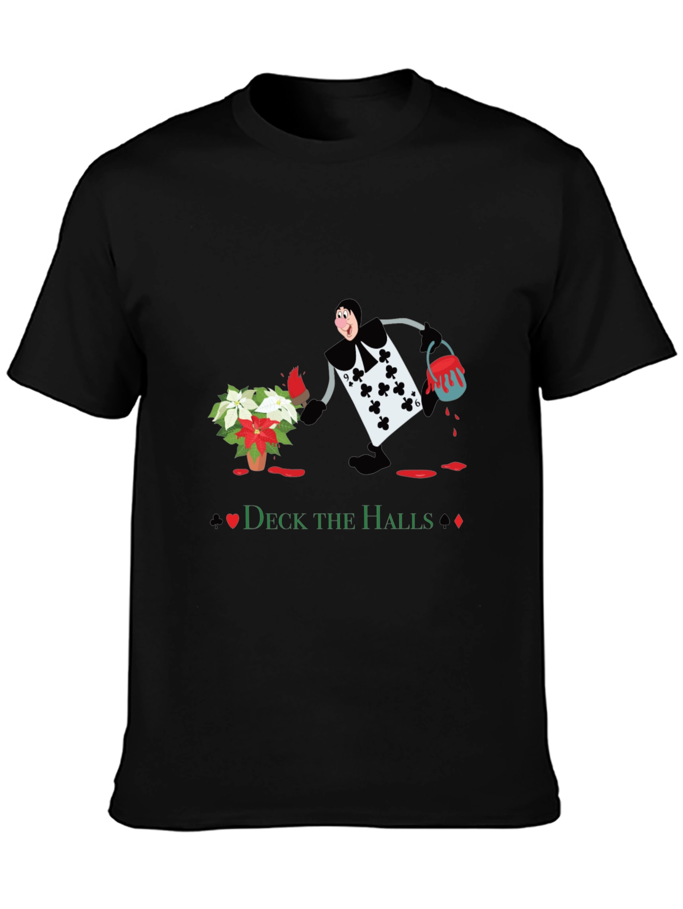 Deck the Halls Card Man T-Shirt