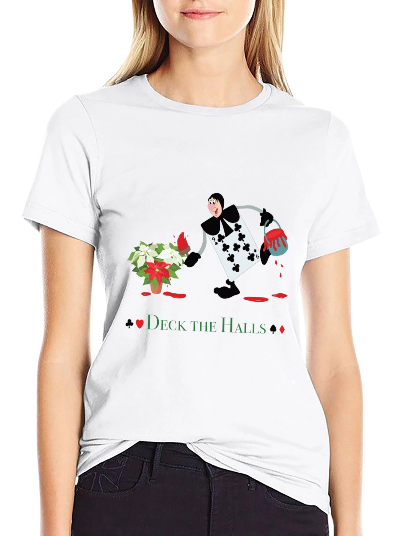 Deck the Halls Card Man T-Shirt