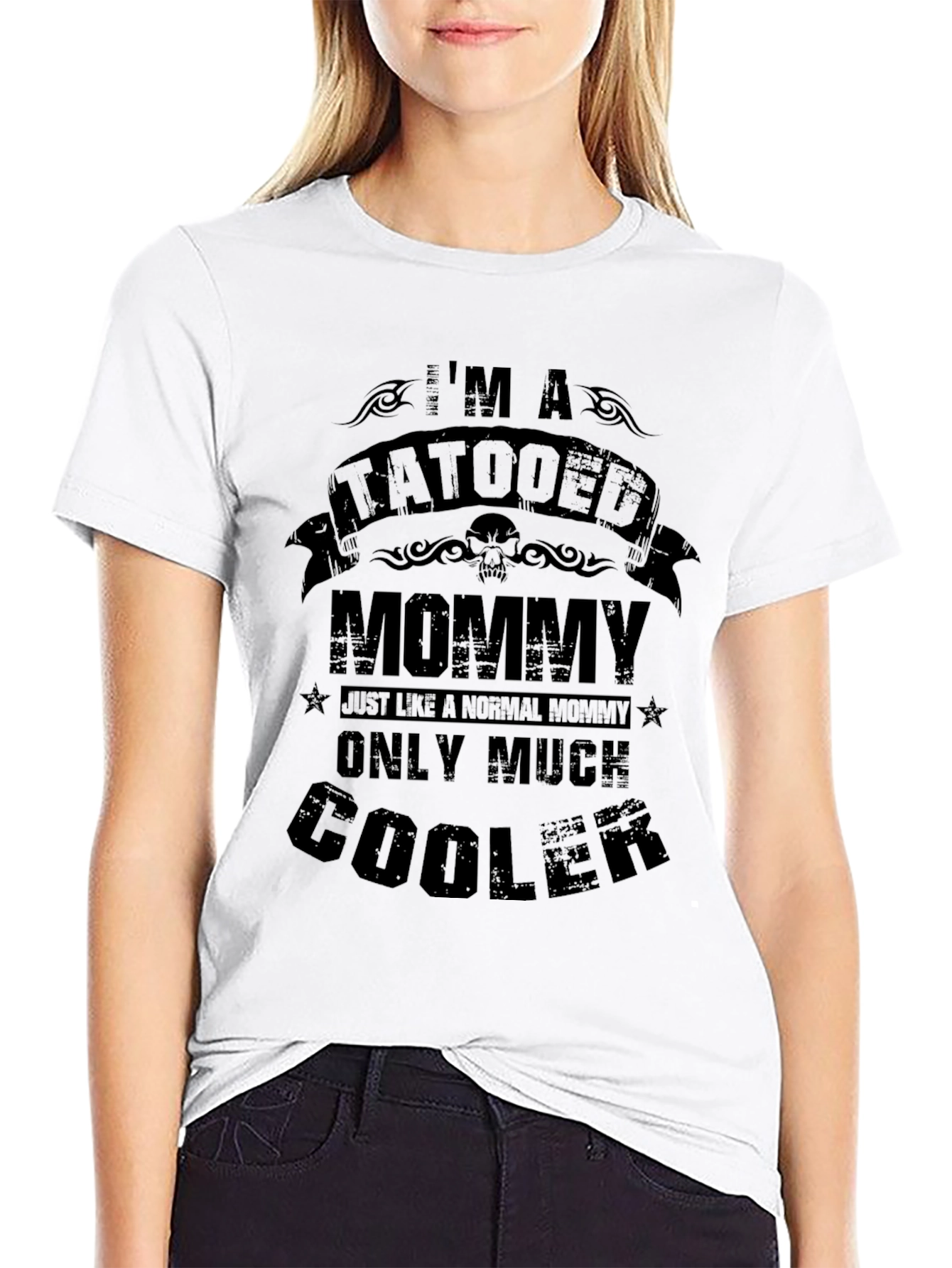 Tattooed Mommy T-Shirt - Cool Mom Tee