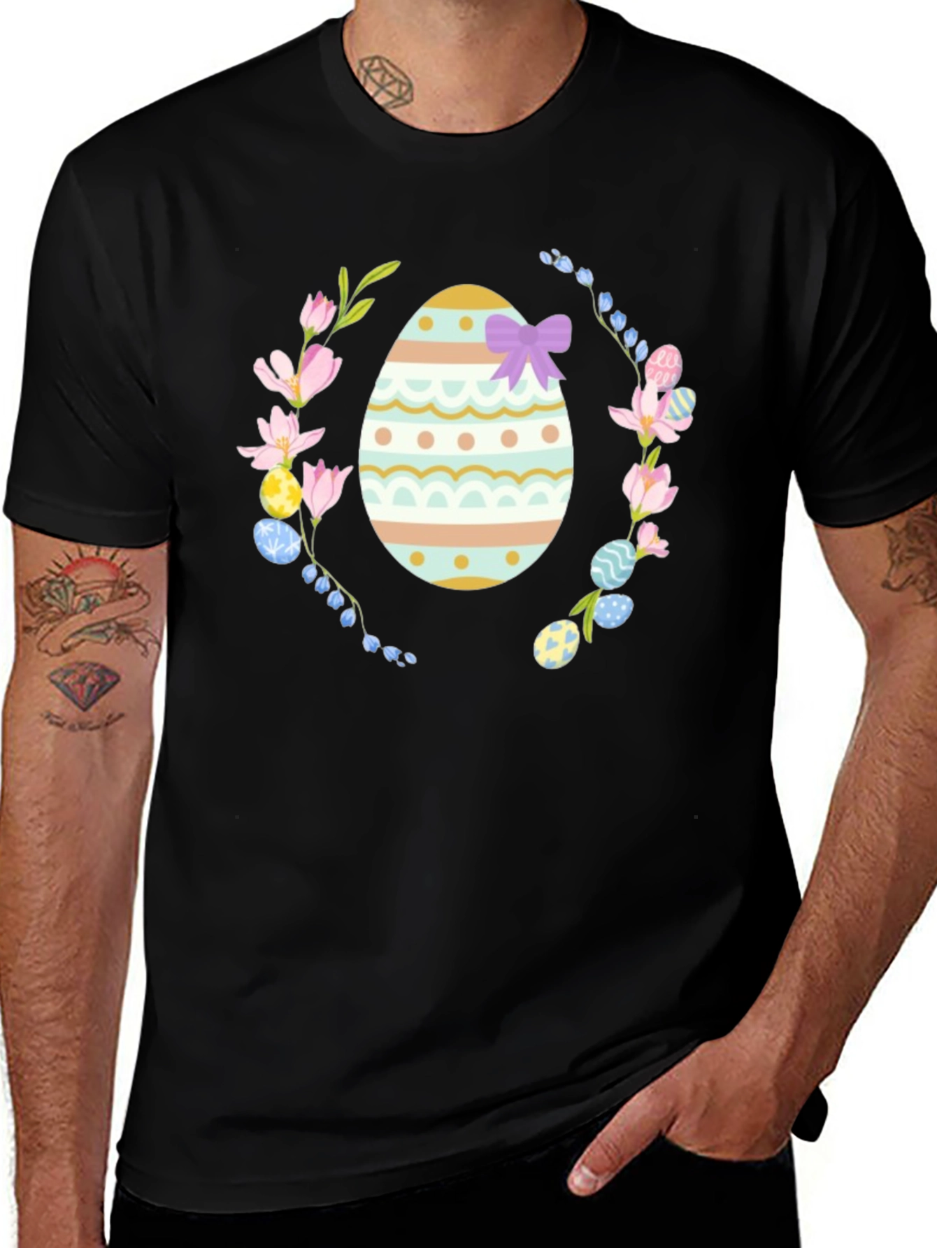 Easter Egg Wreath T-Shirt