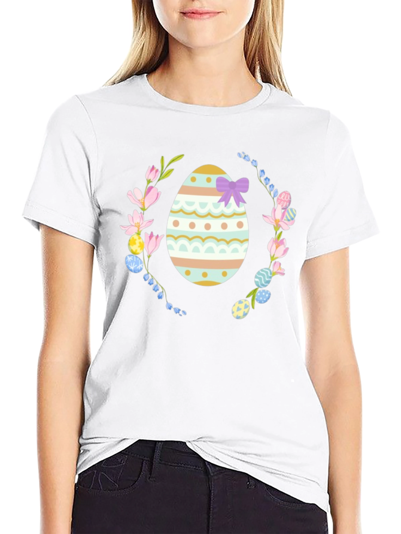 Easter Egg Wreath T-Shirt