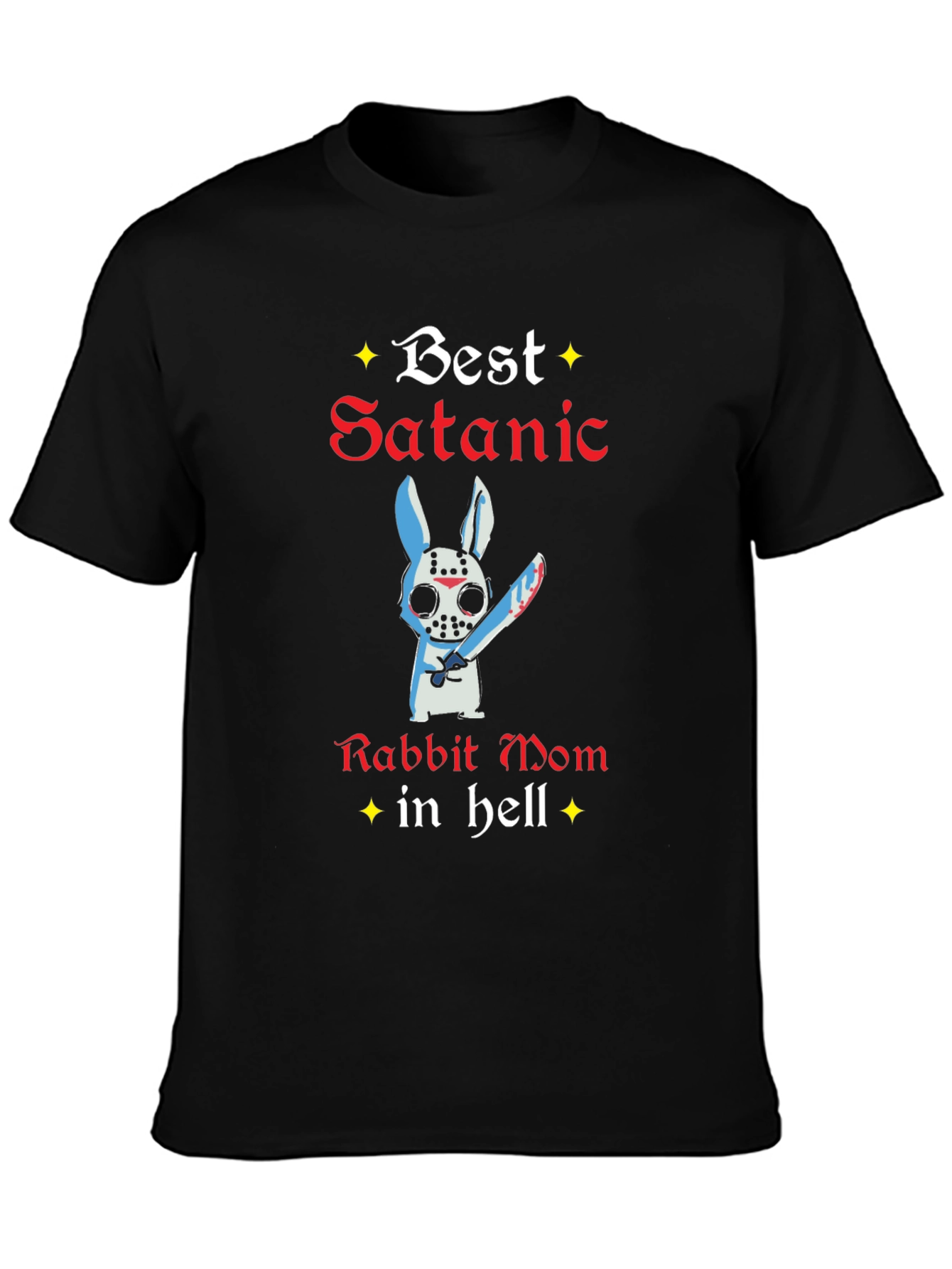 Best Satanic Rabbit Mom in Hell T-Shirt