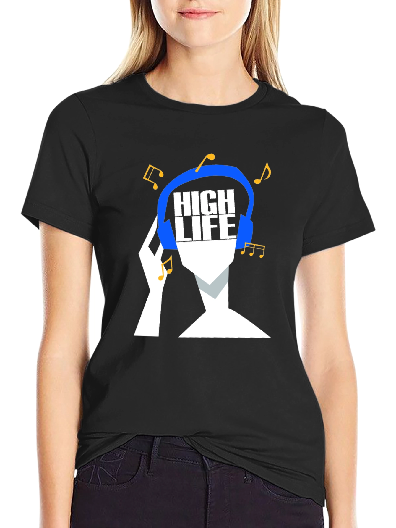 High Life Graphic Tee - Black