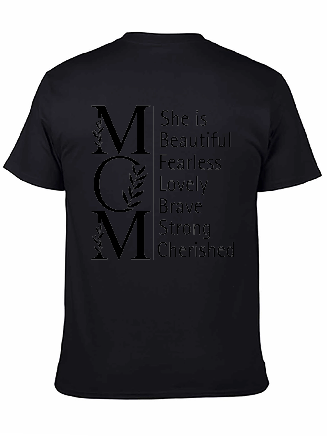 Mom Definition T-Shirt - Beautiful Fearless Strong Tee